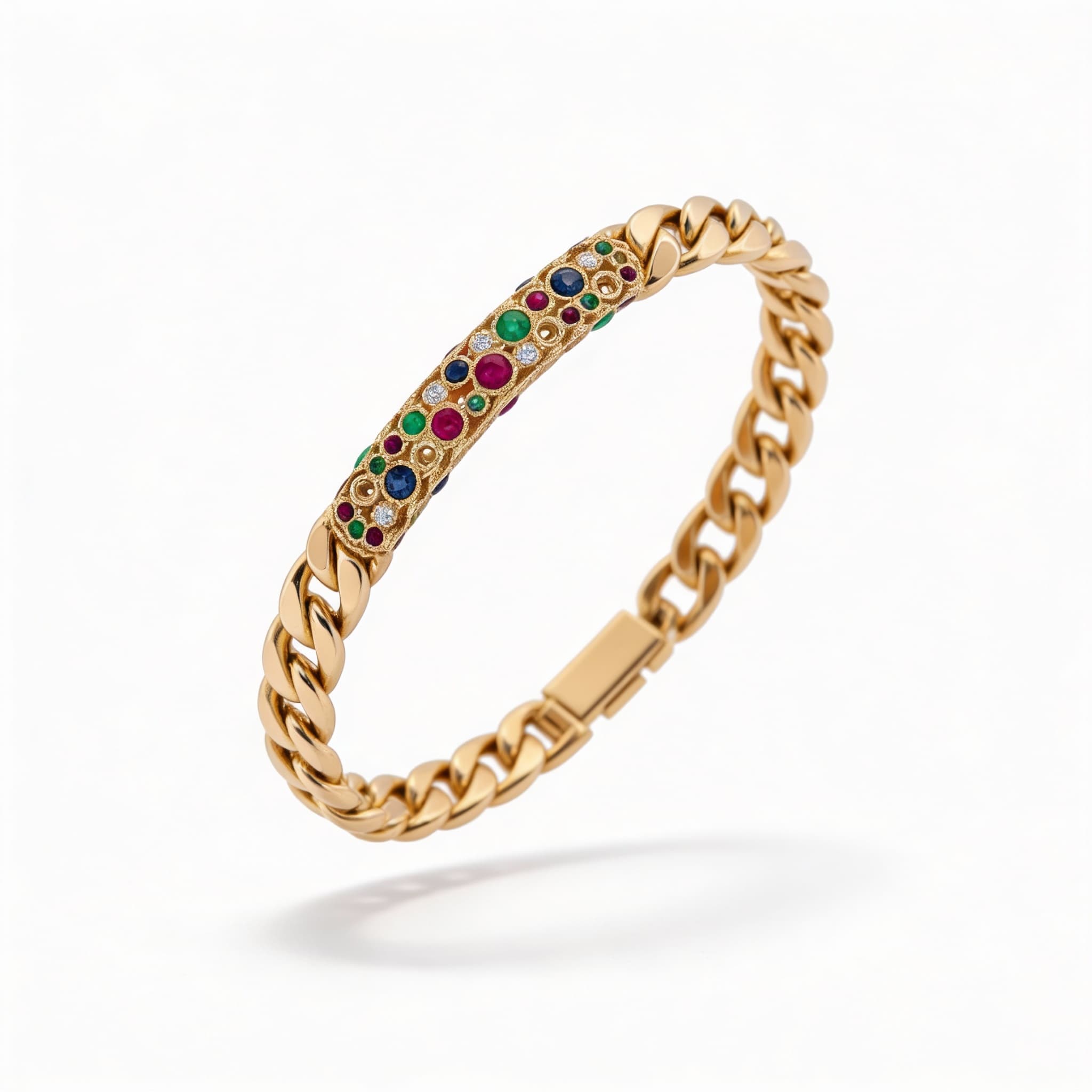 Torsade Sacre Chain Bracelet in Yellow Gold - 3