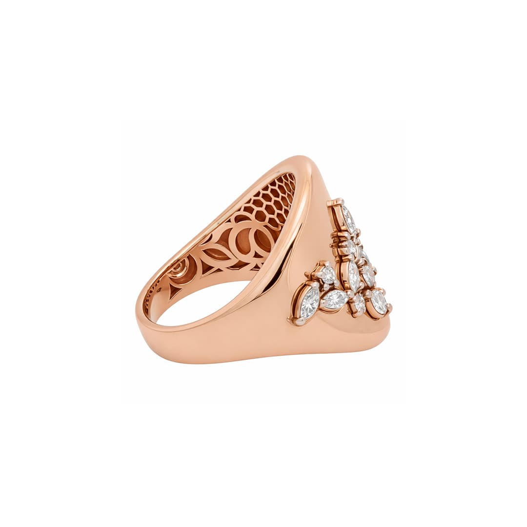 The Hiya Signature IV Sculpted Cluster Ring - 5
