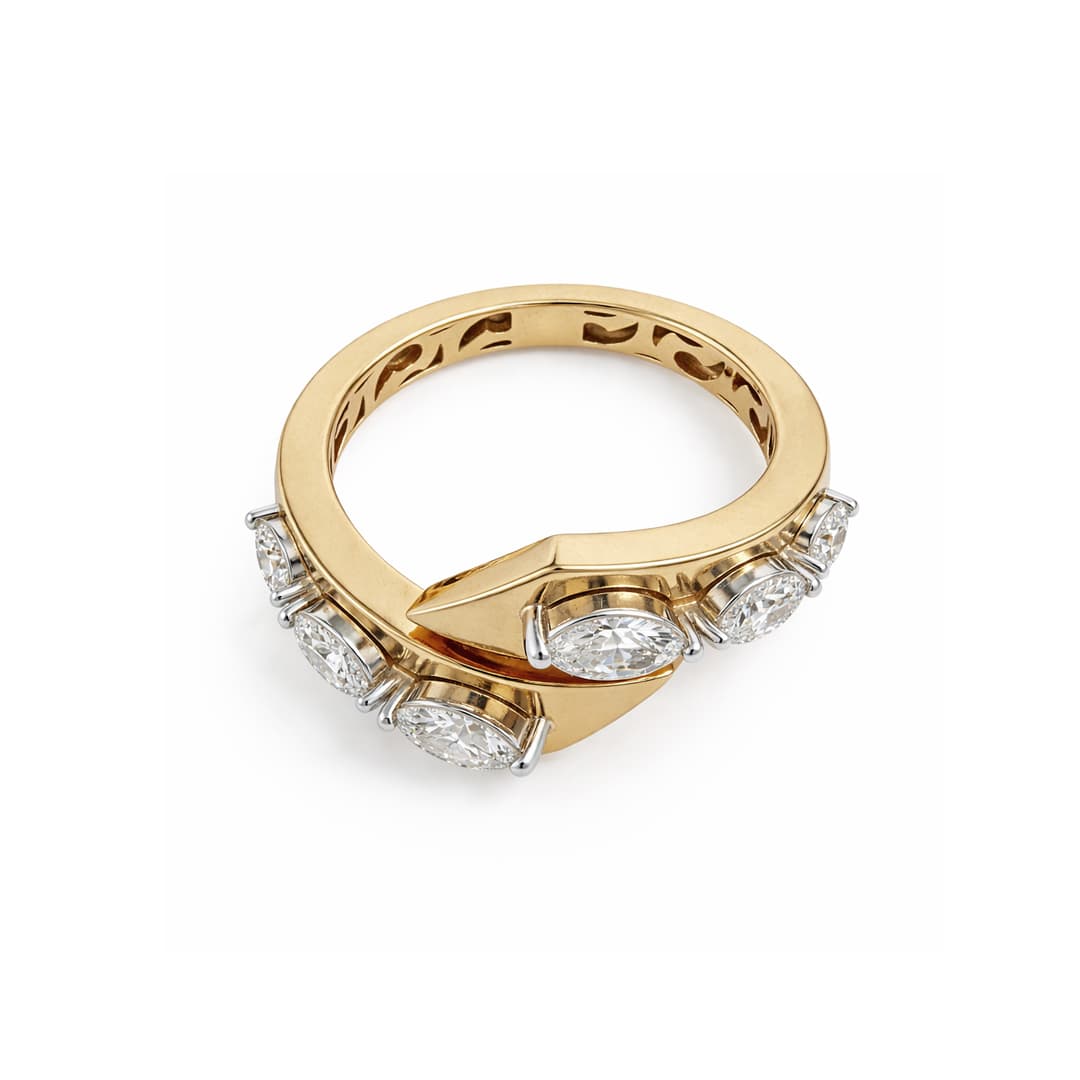 The Hiya Signature IV Ascend Marquise Ring - 3