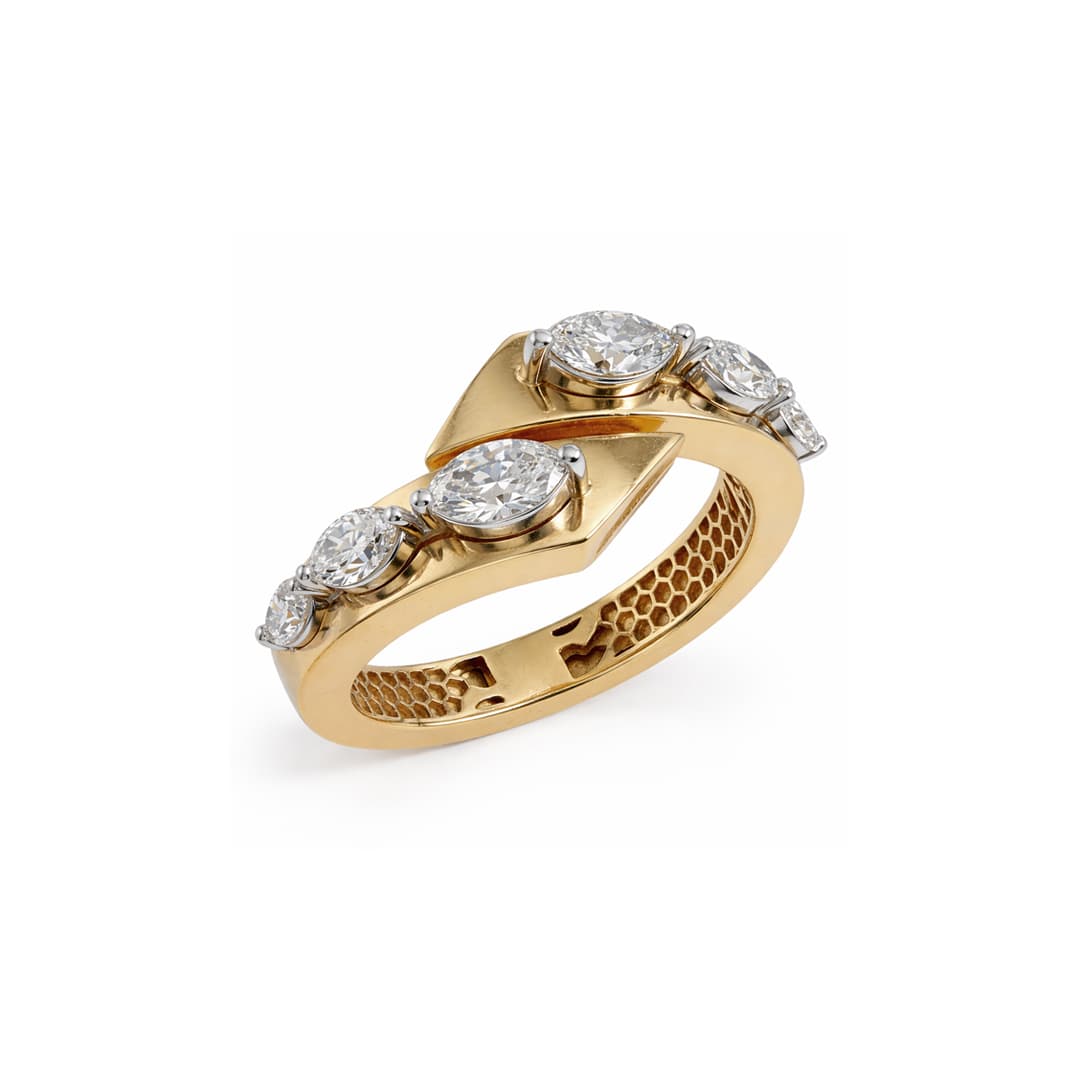 The Hiya Signature IV Ascend Marquise Ring - 4