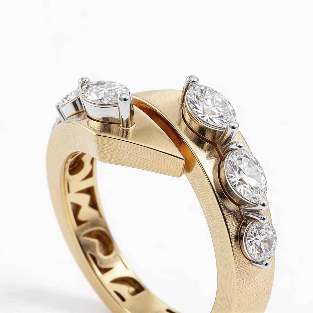 The Hiya Signature IV Ascend Marquise Ring - 5