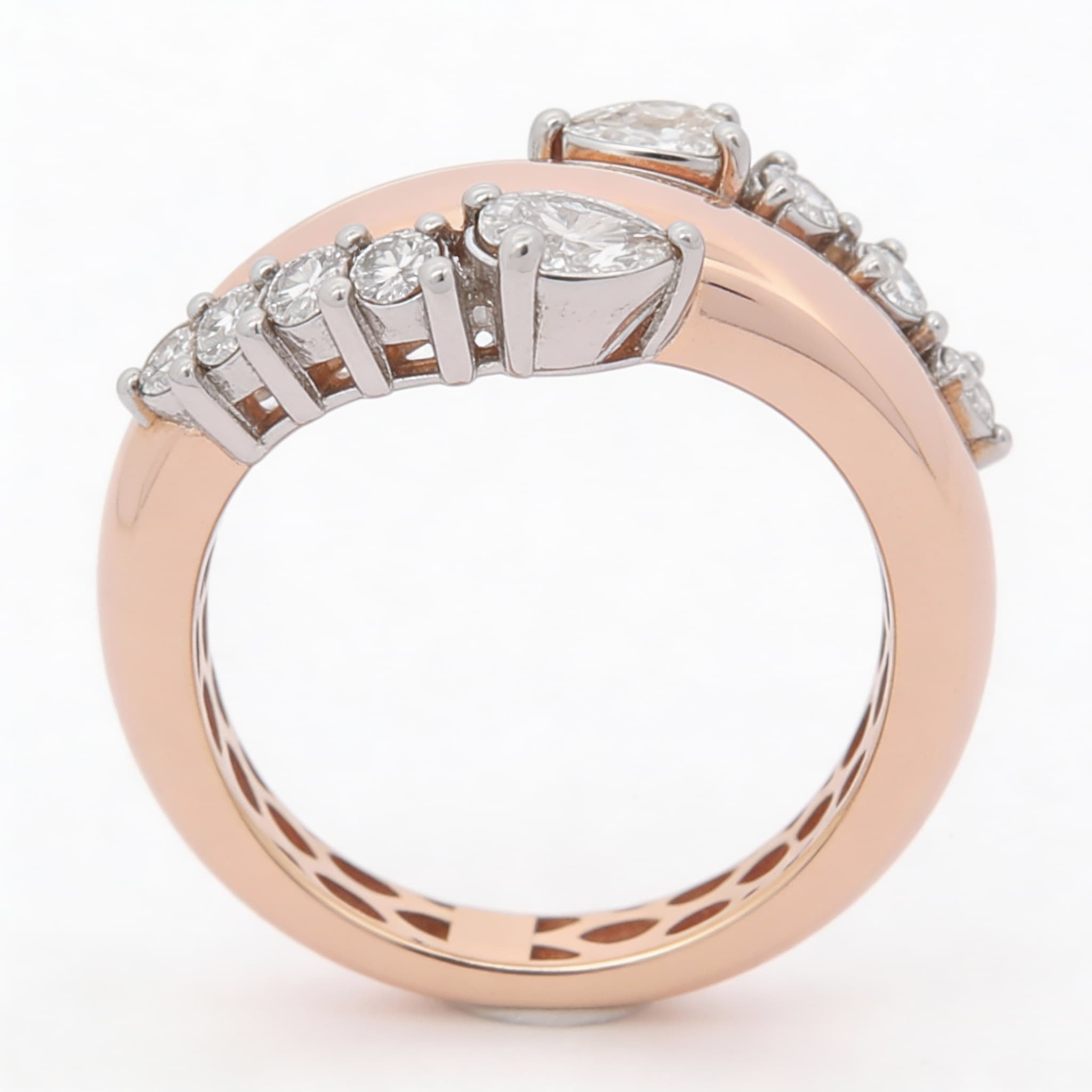 The Hiya Signature IV Aligned Marquise Ring - 4