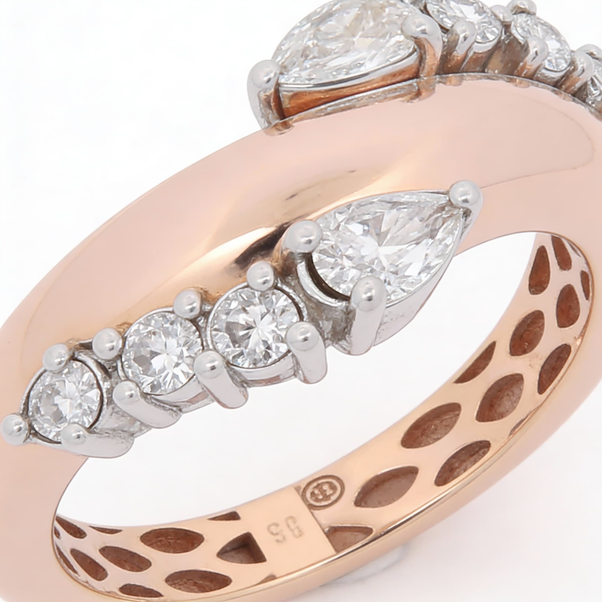 The Hiya Signature IV Aligned Marquise Ring - 5