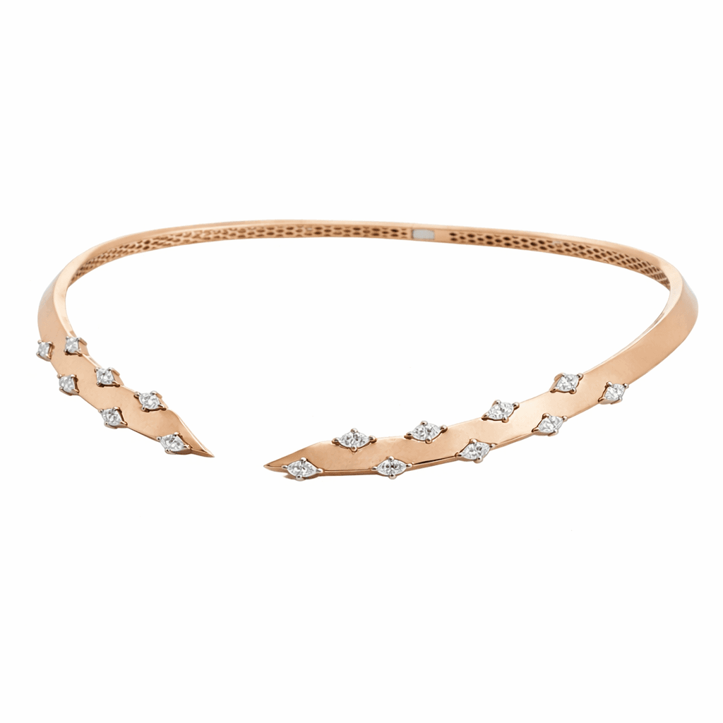 The Hiya Signature IV Edge Diamond Choker - 3