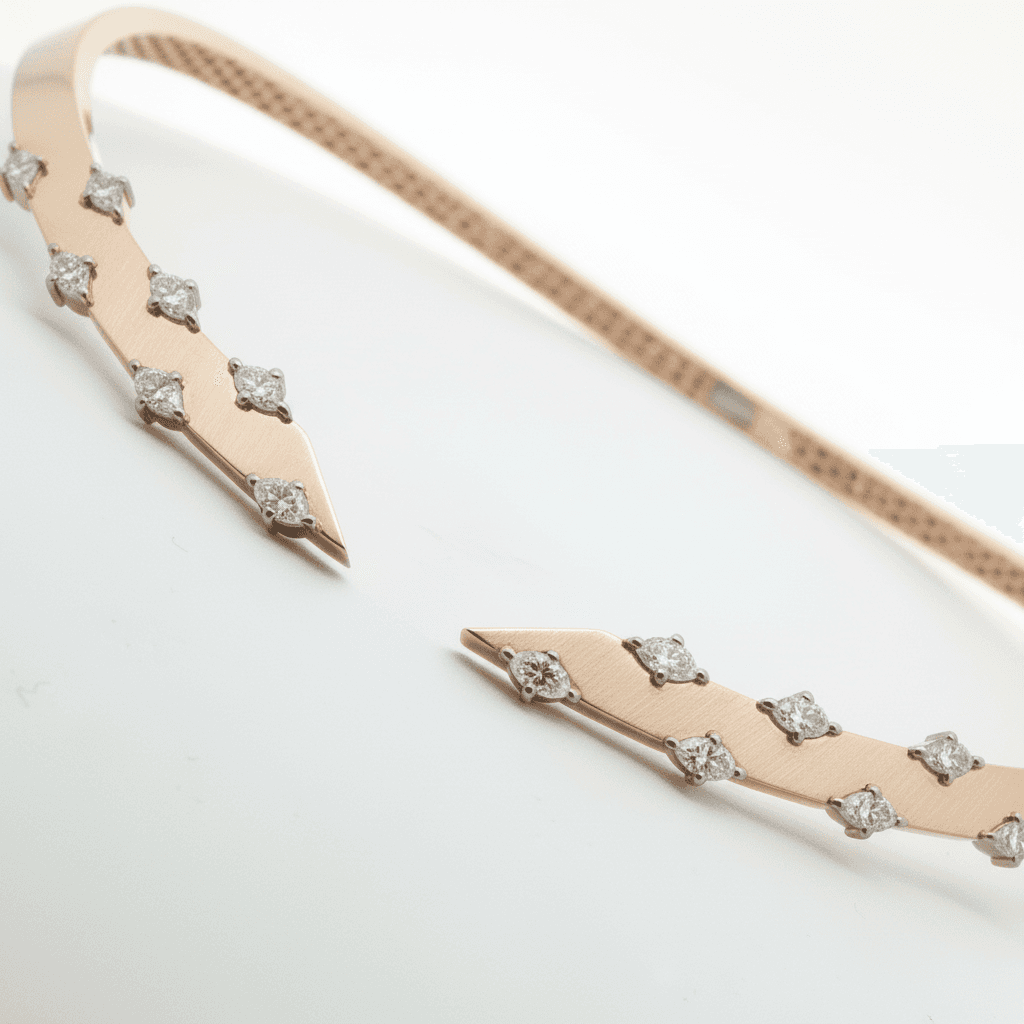 The Hiya Signature IV Edge Diamond Choker - 4