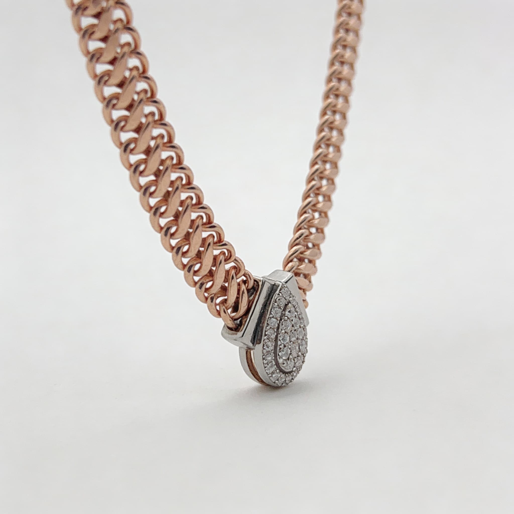 The Hiya Signature IV Chain Diamond Choker  - 4