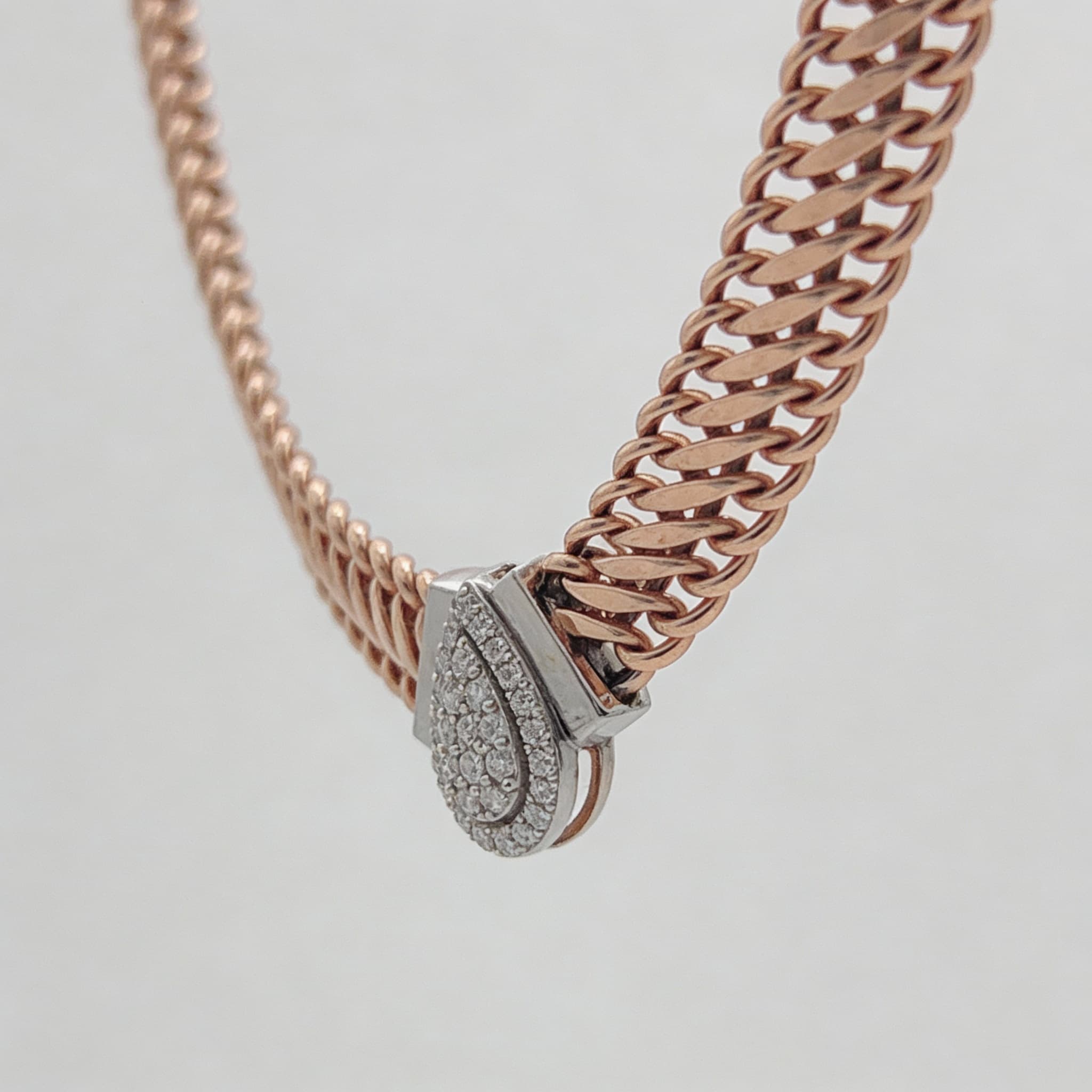 The Hiya Signature IV Chain Diamond Choker  - 5