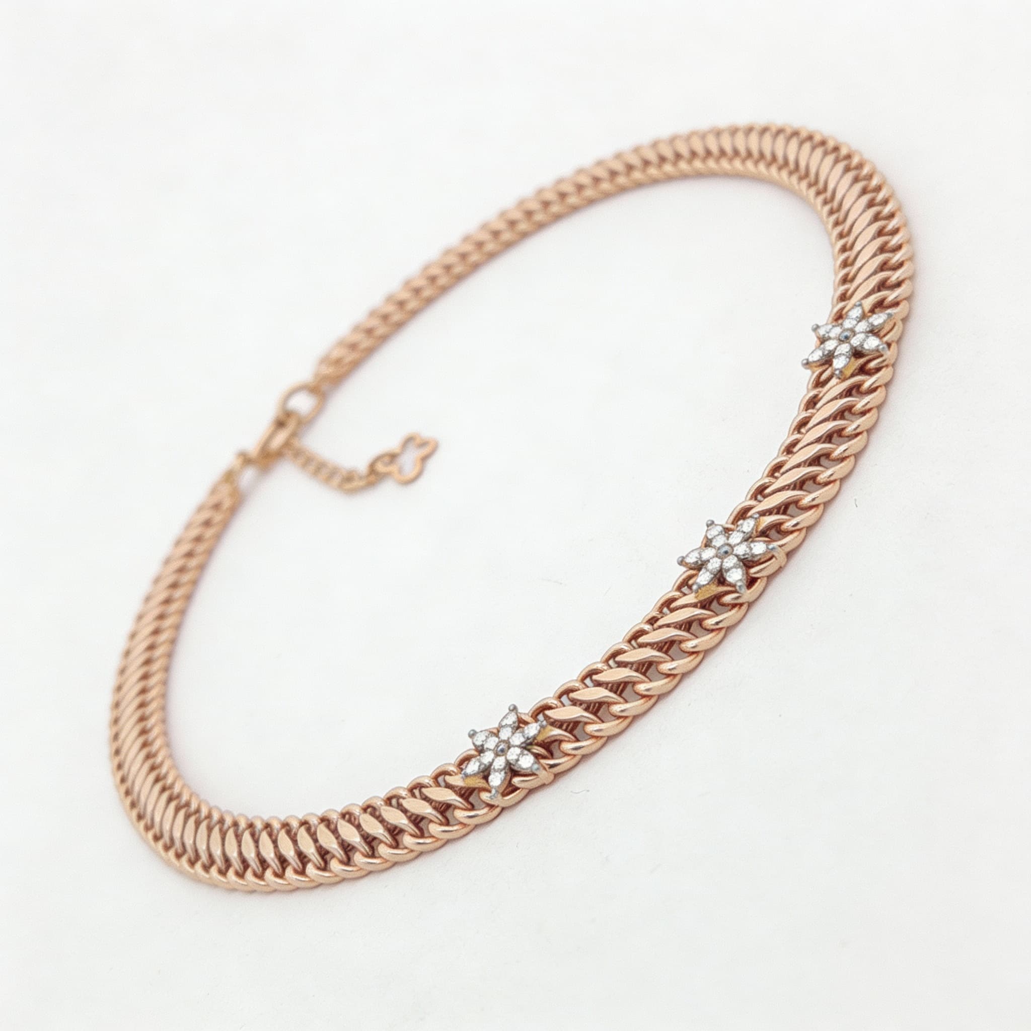 The Hiya Signature IV Star-Set Chain Choker  - 3
