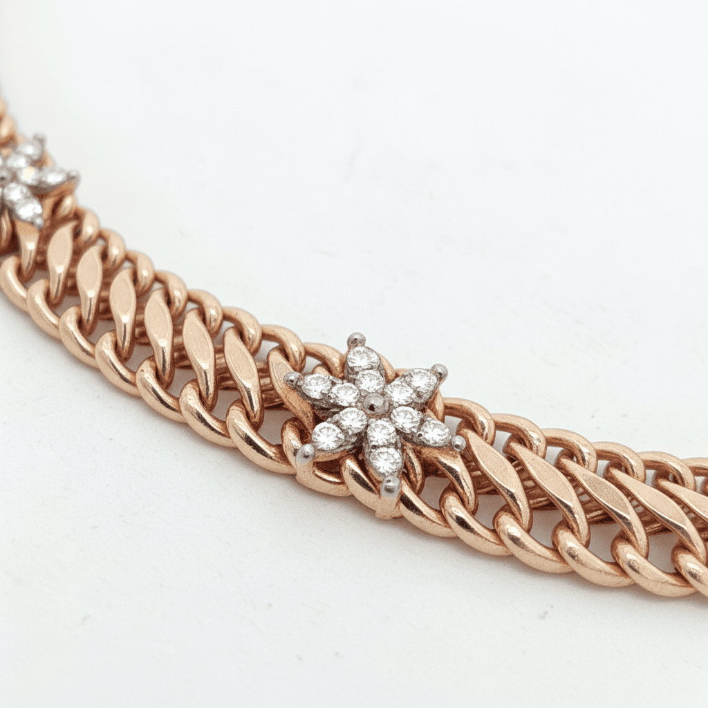 The Hiya Signature IV Star-Set Chain Choker  - 5