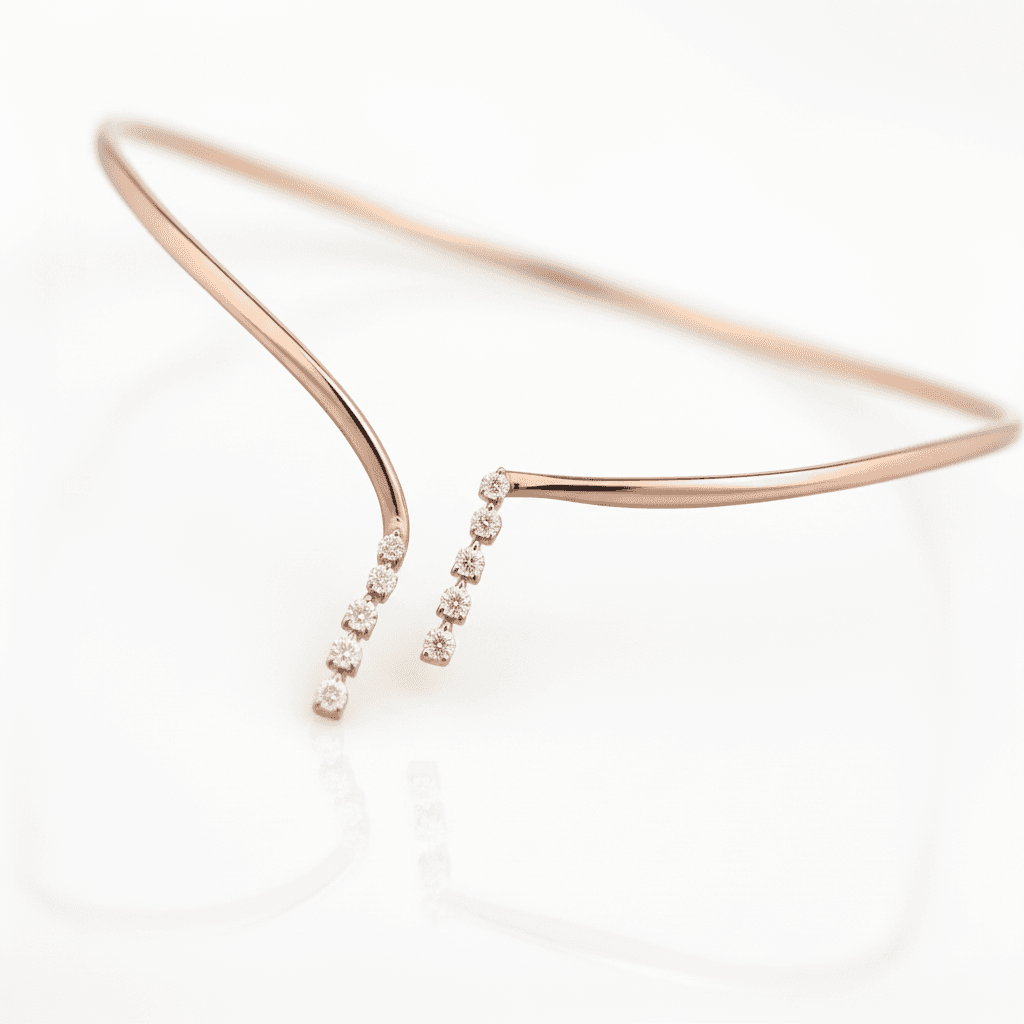 The Hiya Signature IV Signature Line Diamond Choker  - 3