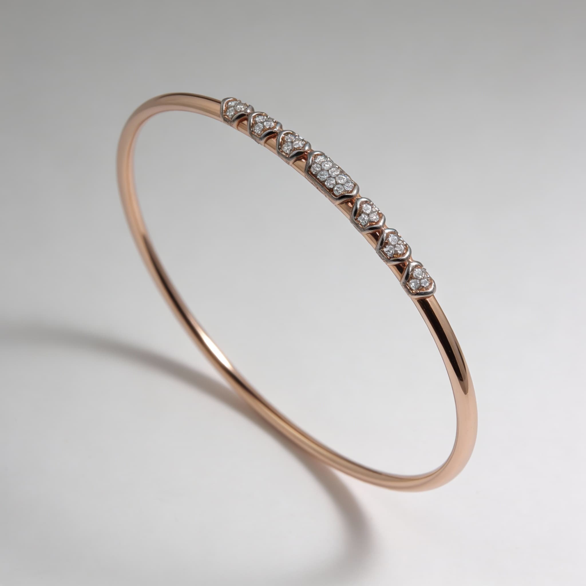 The Hiya Signature Bezel Diamond Bracelet - 4