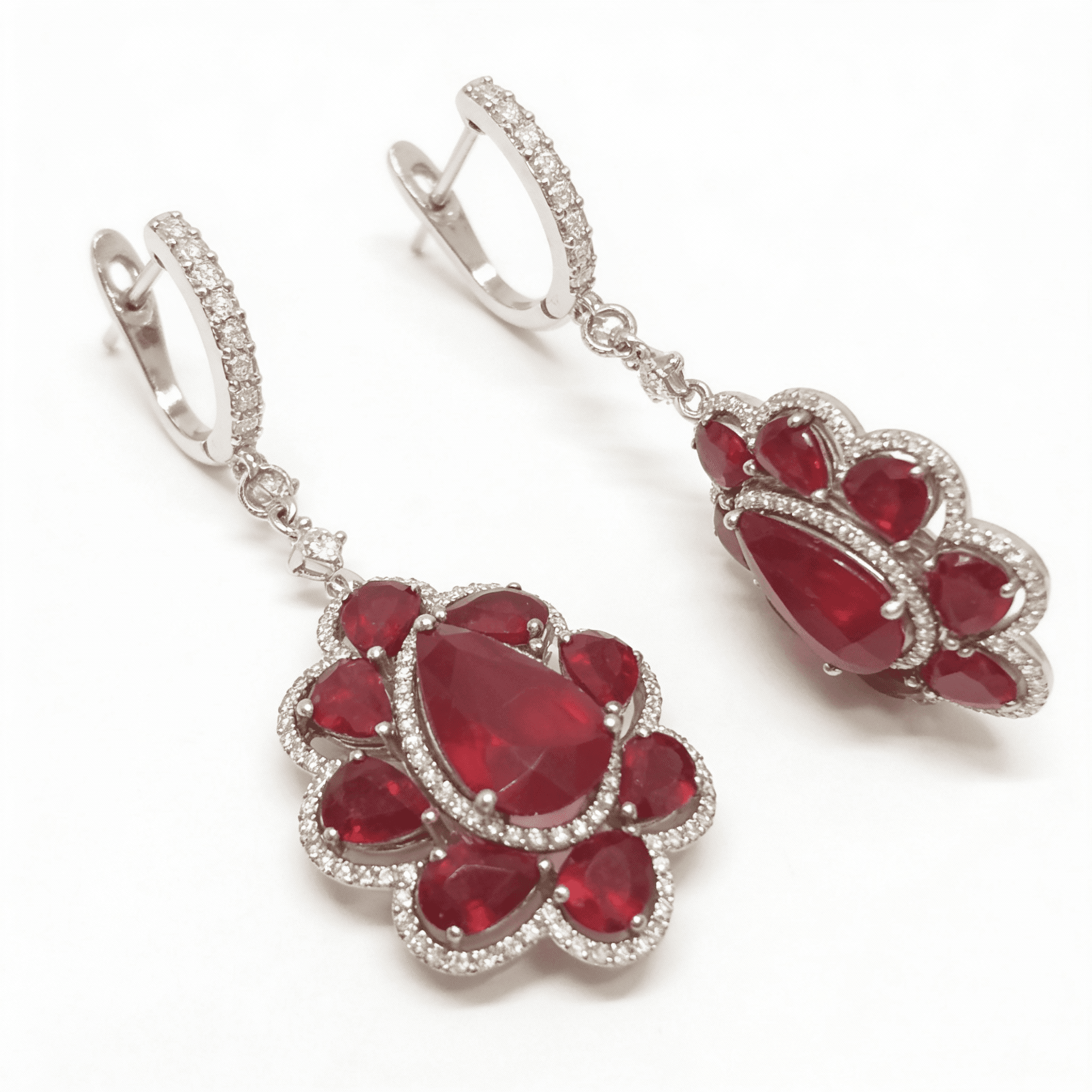 The Peregrinus Ruby Imperial Cluster Drops - 4