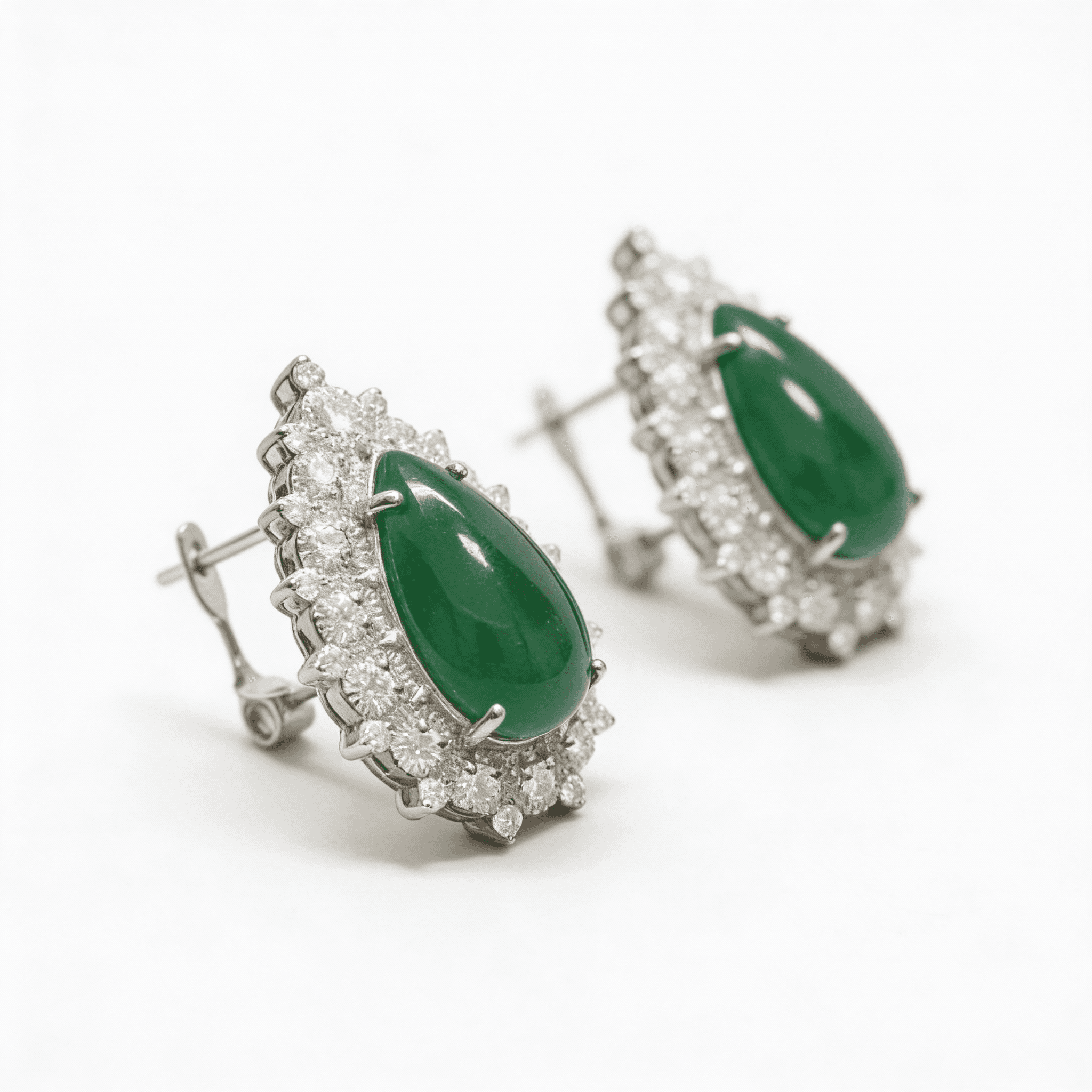 The Peregrinus Emerald Royal Teardrops - 3