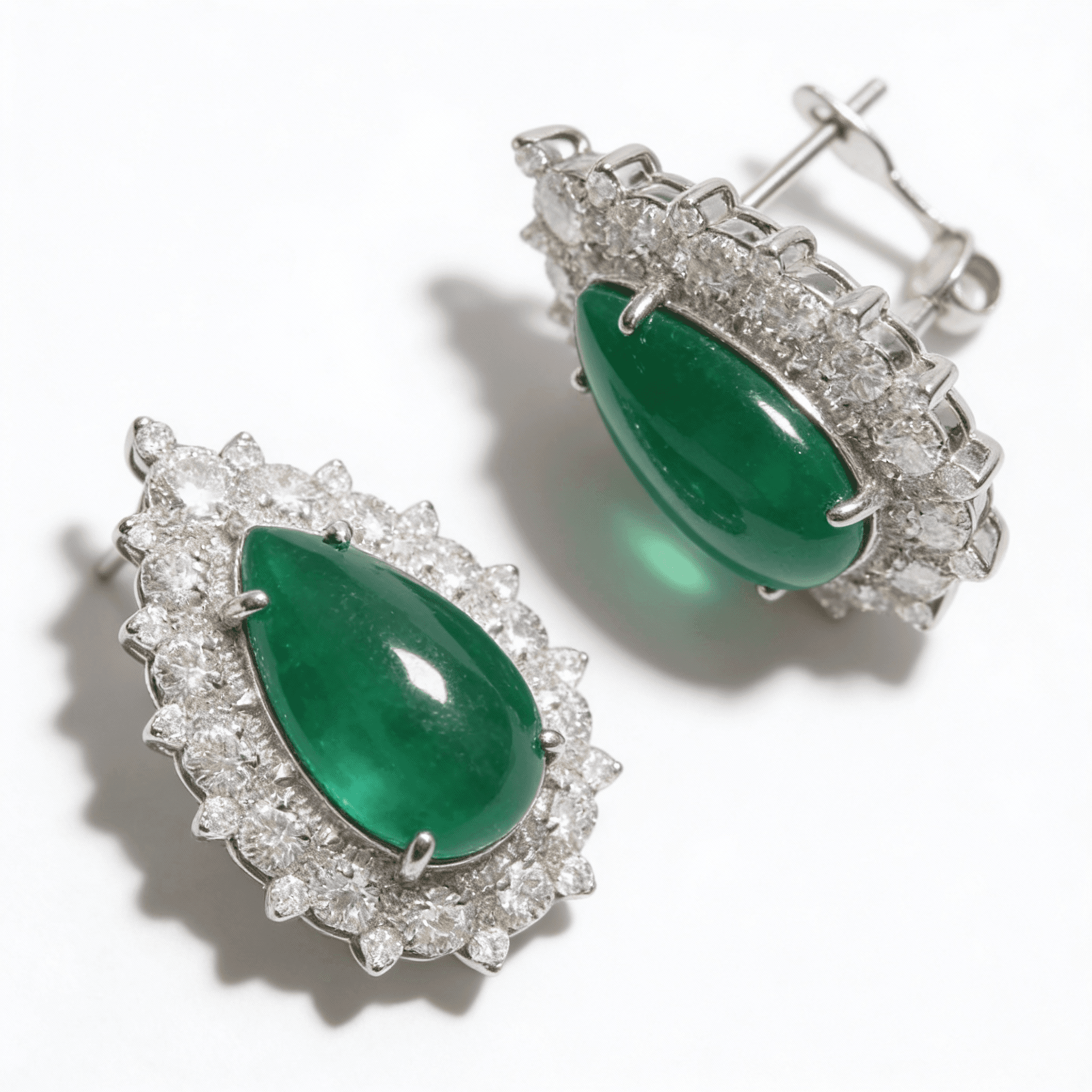 The Peregrinus Emerald Royal Teardrops - 5