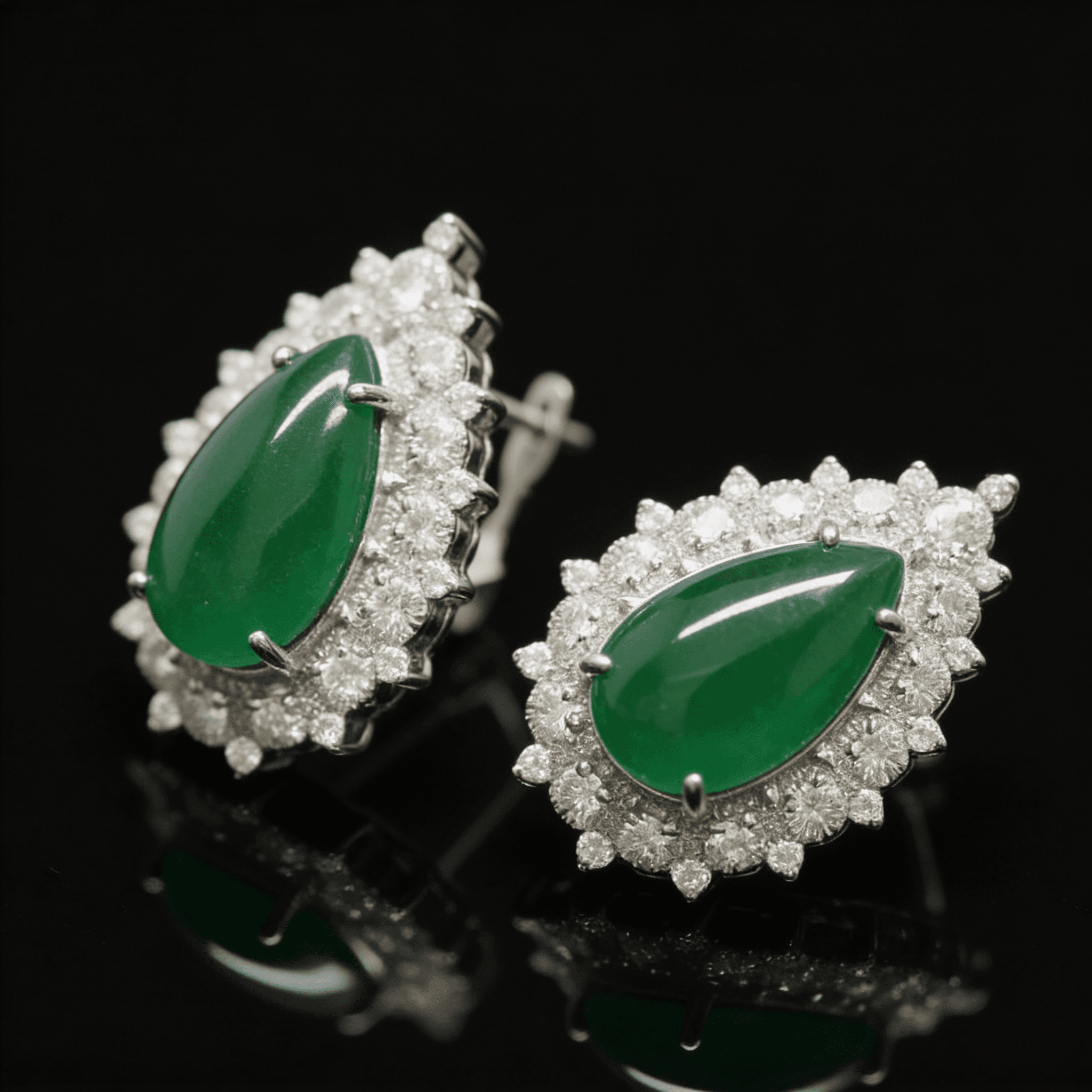 The Peregrinus Emerald Royal Teardrops - 8