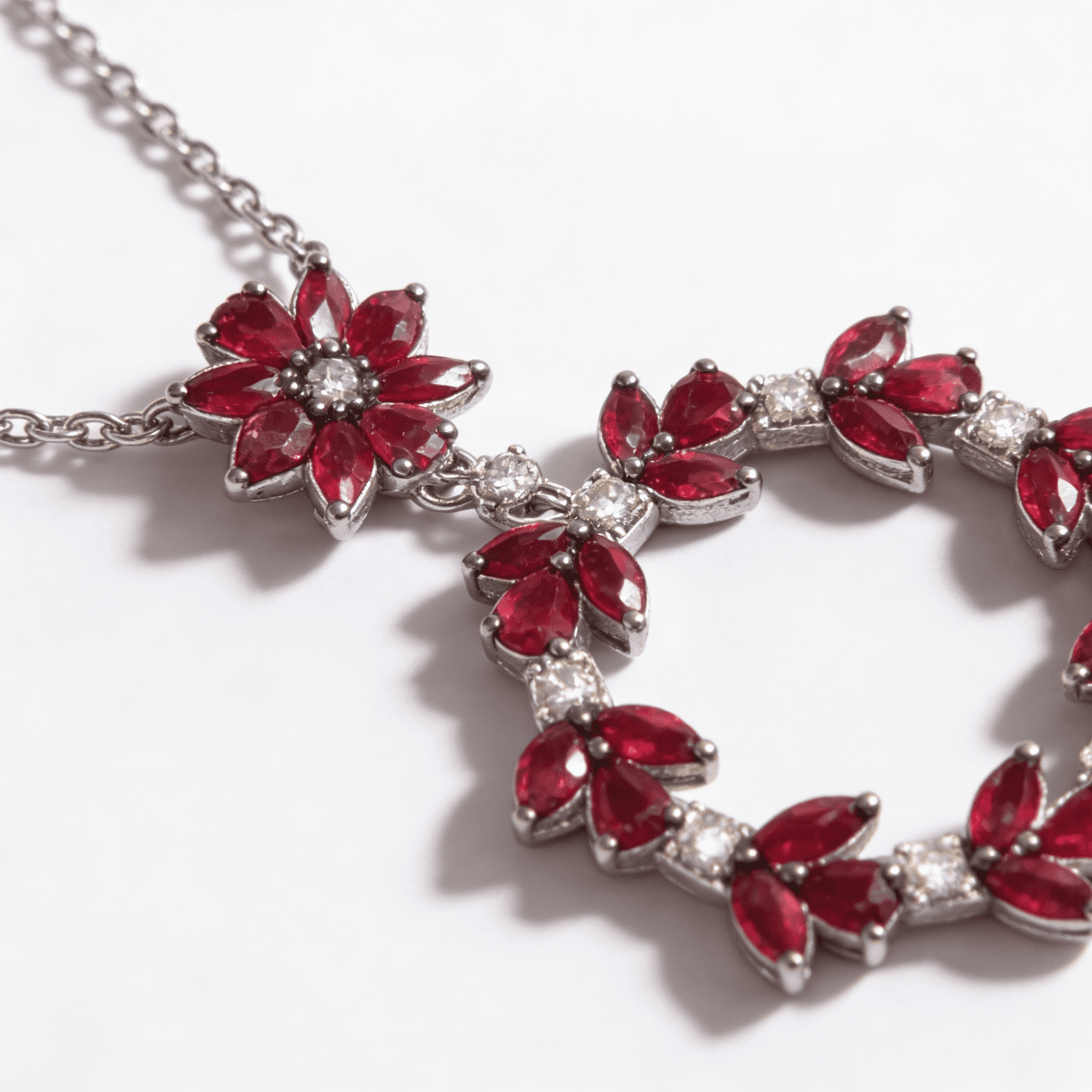 The Peregrinus Ruby Garland Pendant - 3