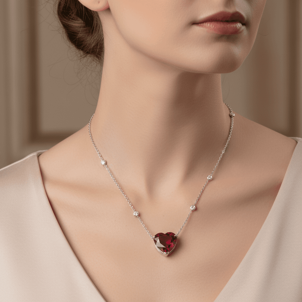 The Peregrinus Heart of Fire Pendant