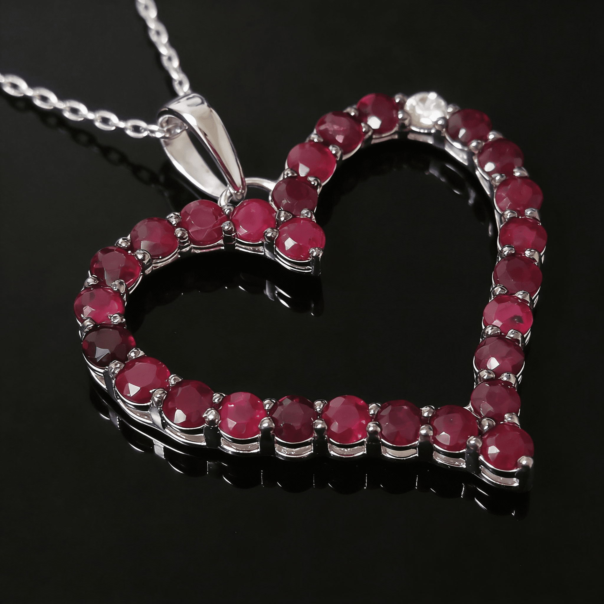 The Peregrinus Scarlet Embrace Pendant - 5