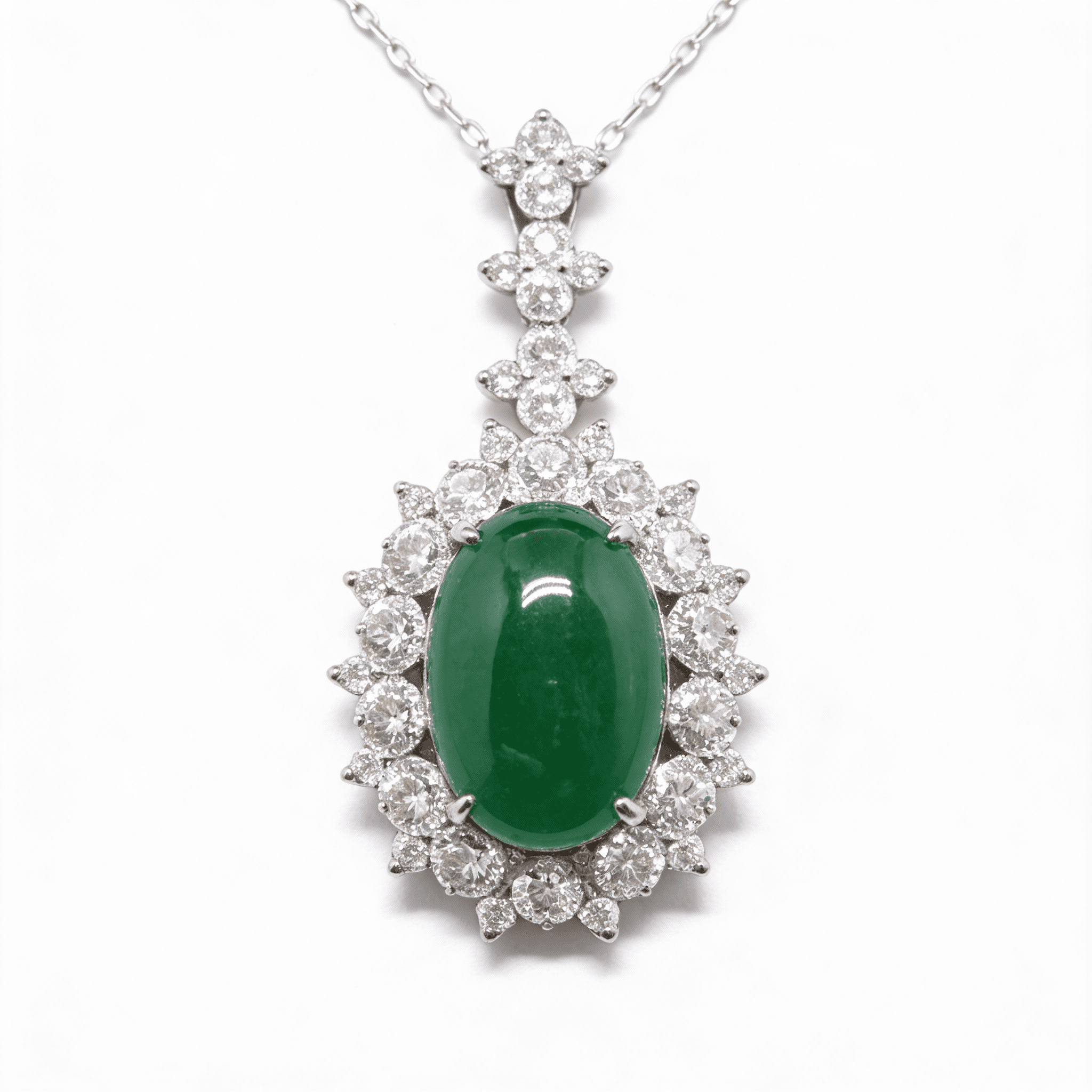 The Peregrinus Emerald Sovereign Cabochon Pendant - 6