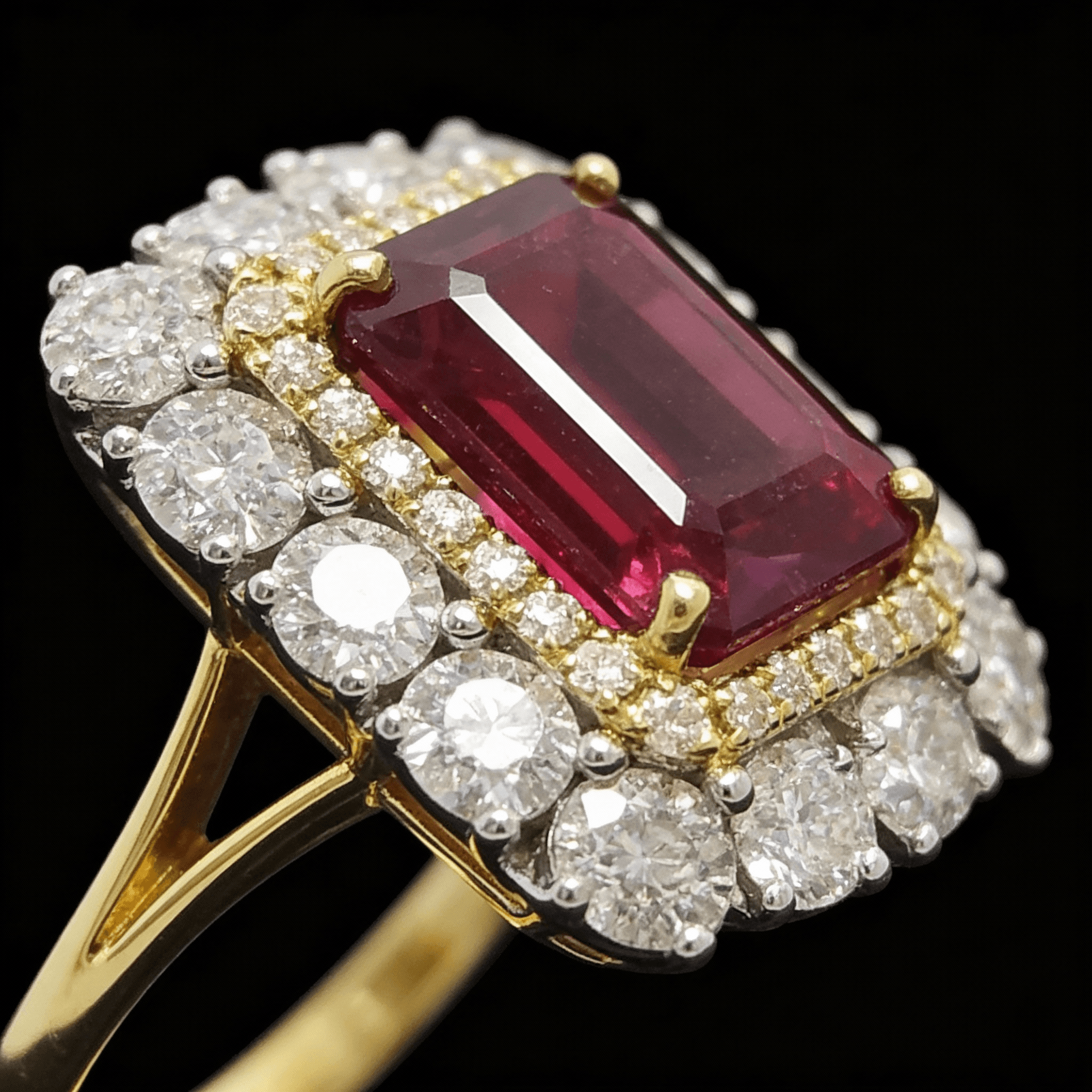 The Peregrinus Imperial Ruby Frame Ring - 6