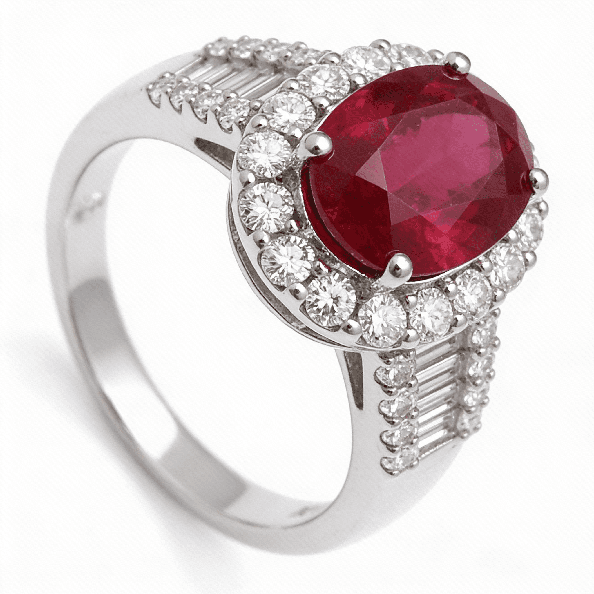 The Peregrinus Ruby Imperial Oval Ring - 5