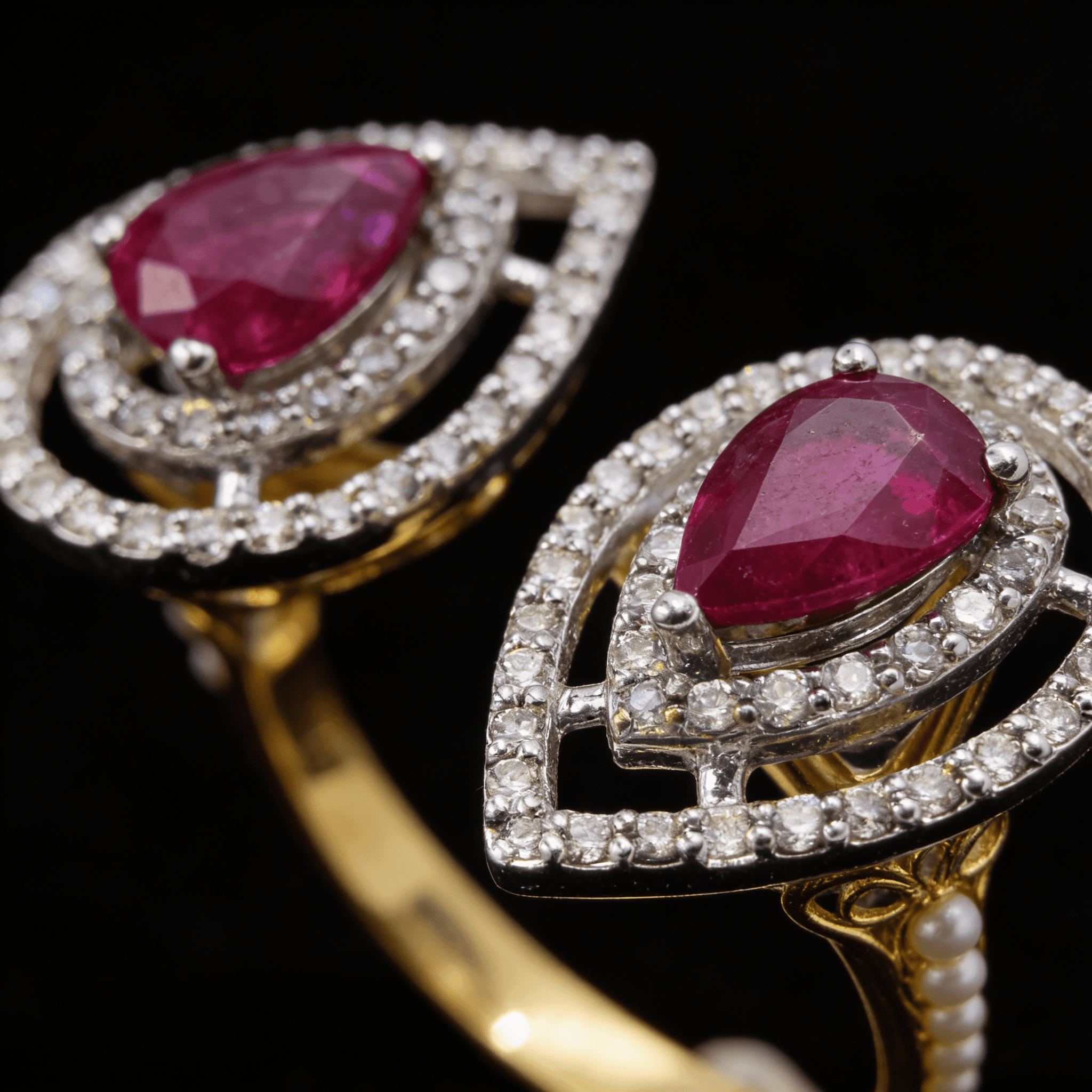 The Peregrinus Crimson Balance Ring 