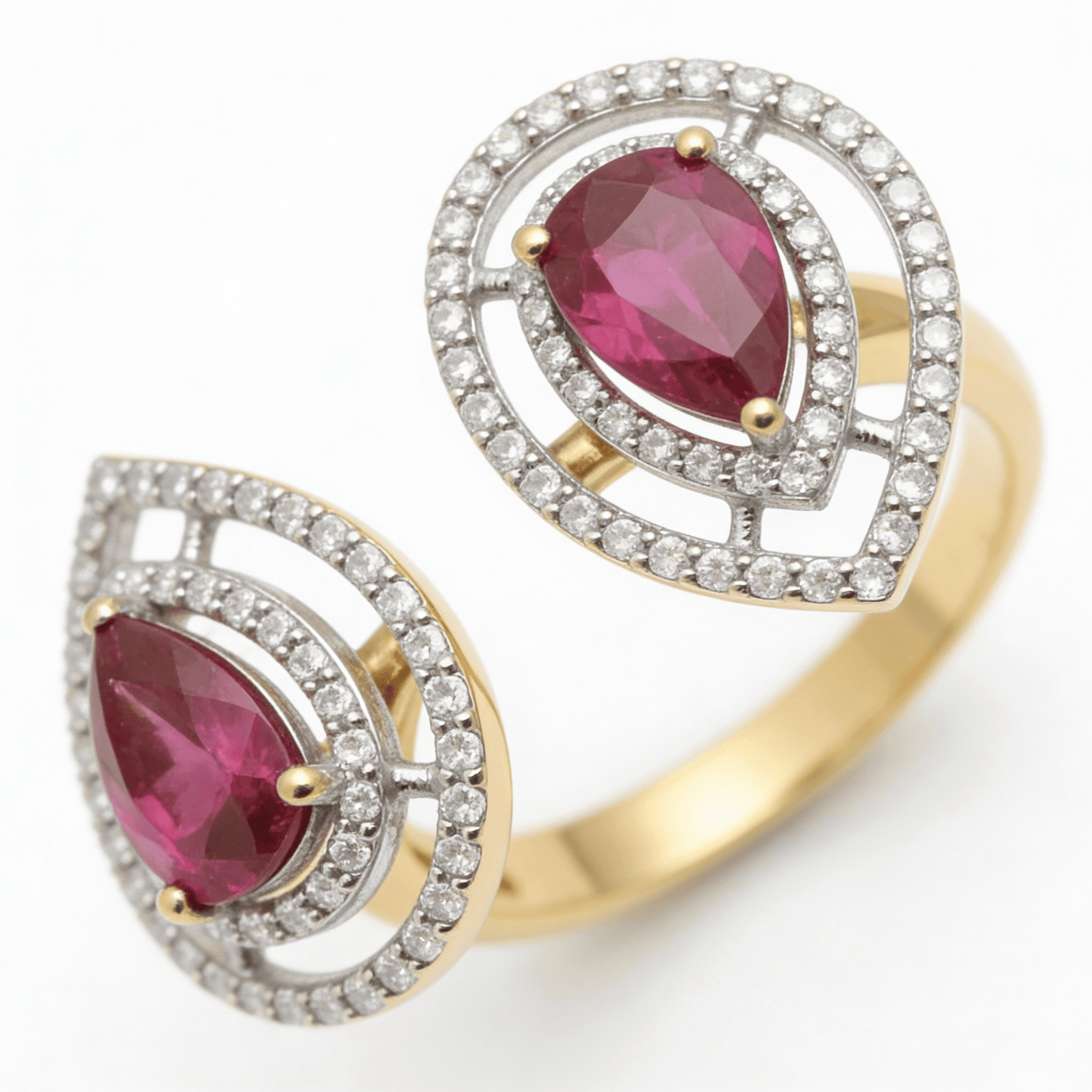 The Peregrinus Crimson Balance Ring  - 4