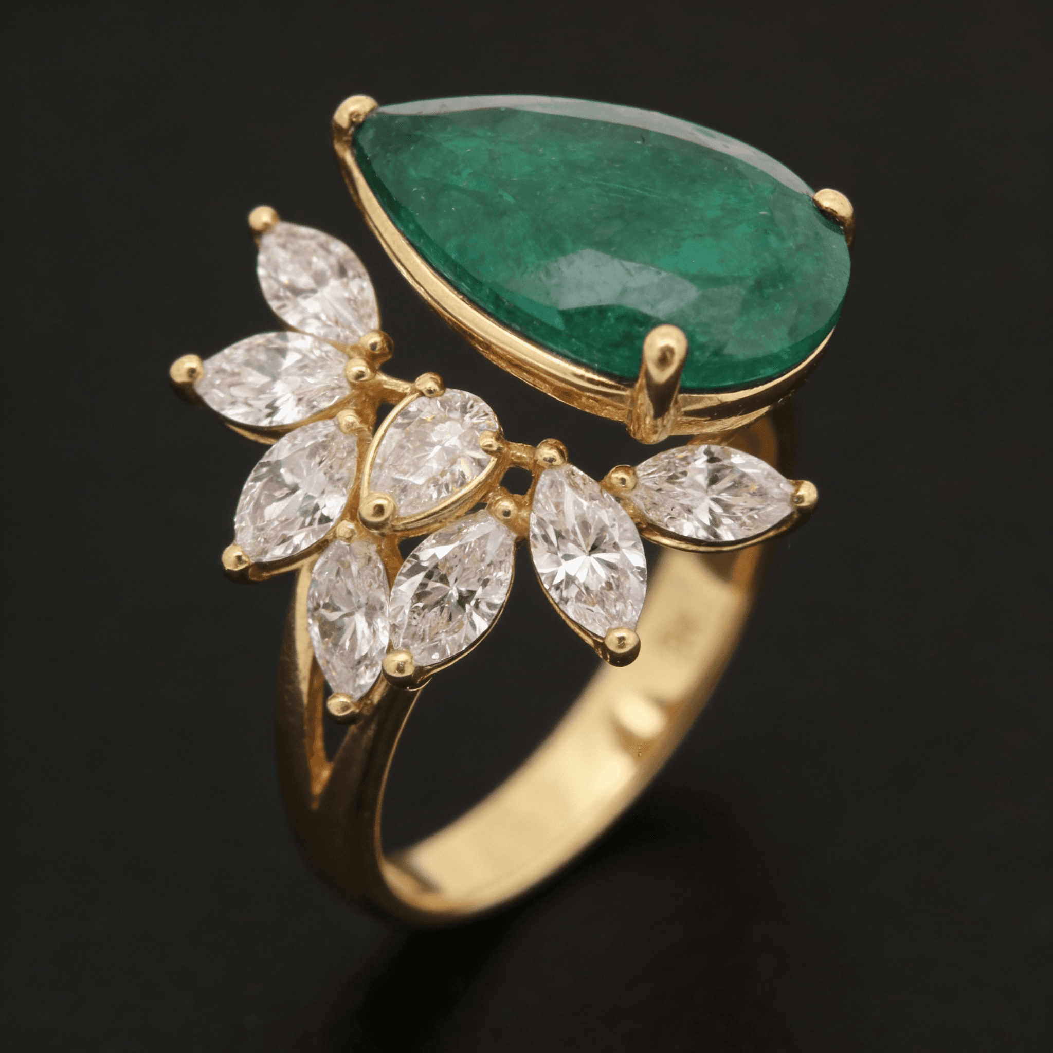The Peregrinus Imperial Leaf Ring - 4