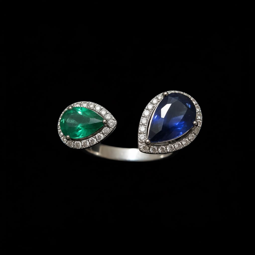The Peregrinus Eclipse Duet Ring 