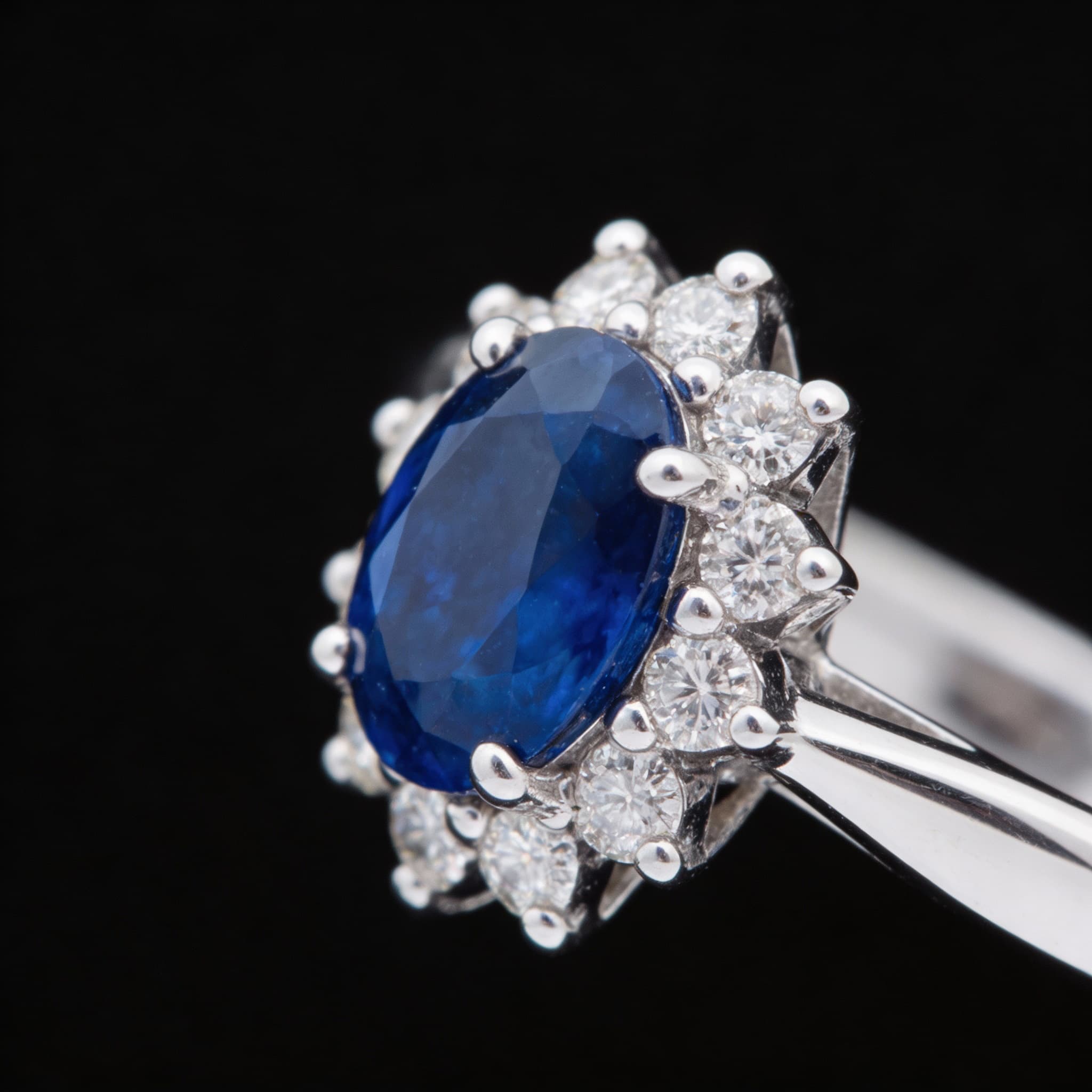 The Peregrinus Starlit Sapphire Ring - 8