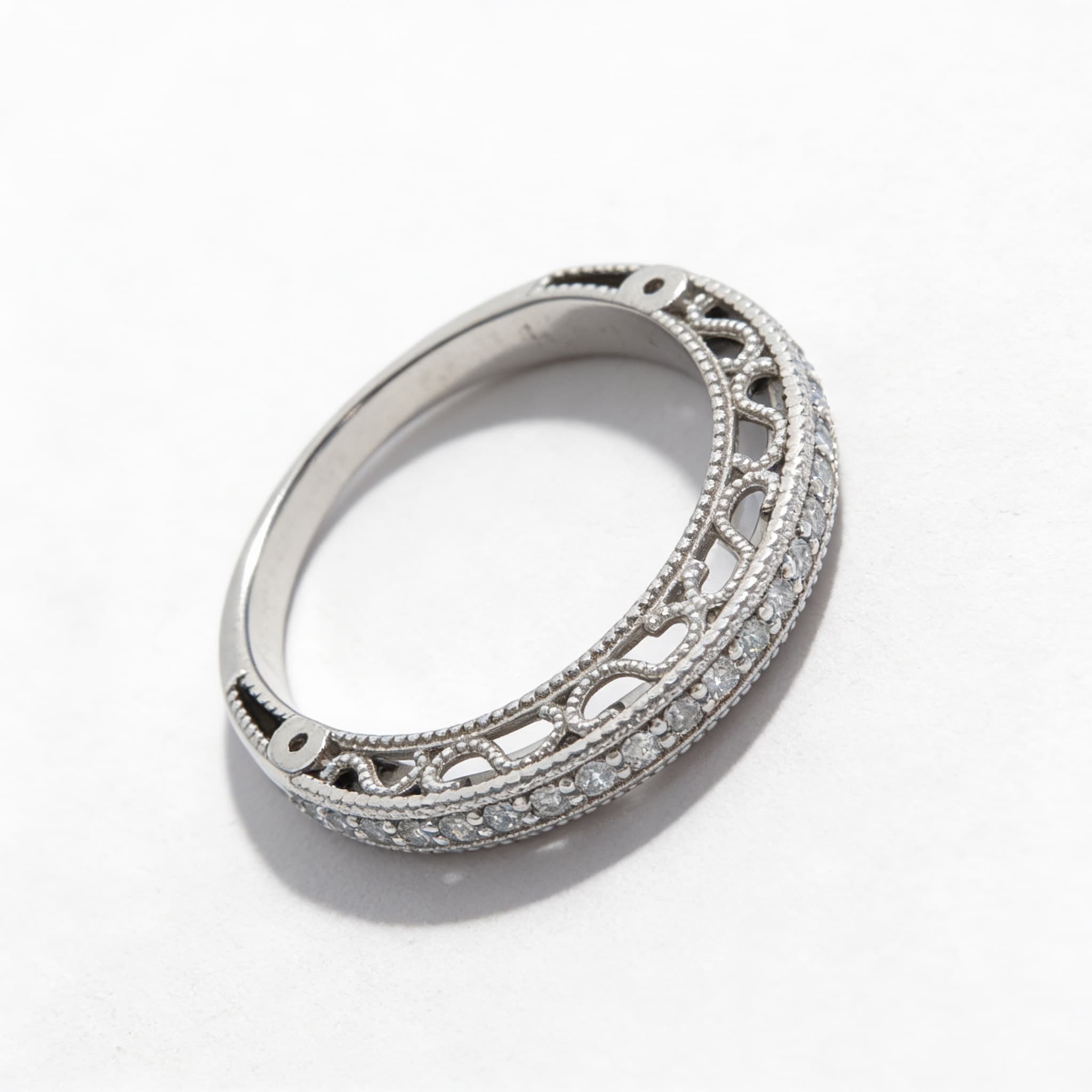 The Eternità Filigree Diamond Ring - 4