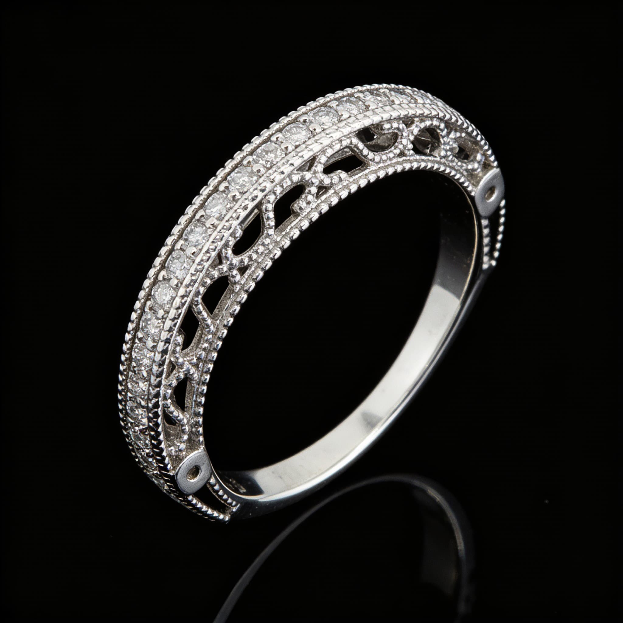The Eternità Filigree Diamond Ring - 5