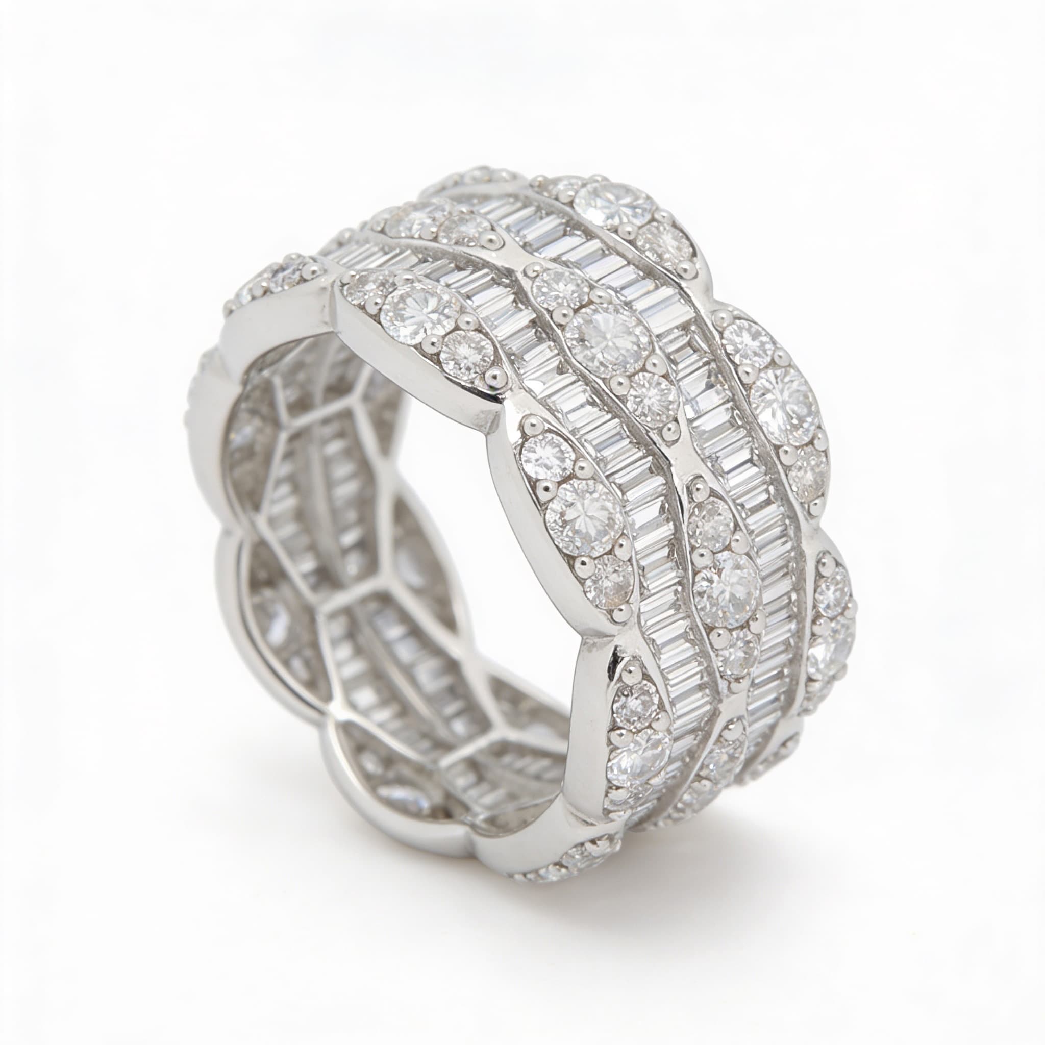 The Eternità Layered Brilliance Band - 3