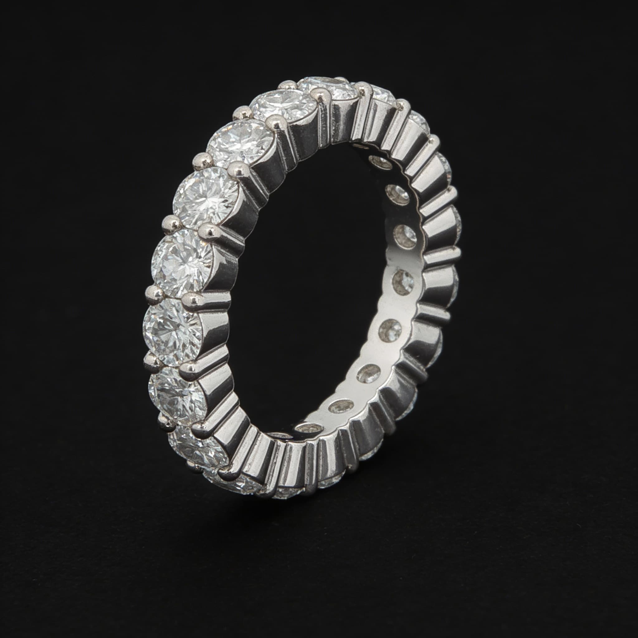 The Eternità Classic High-Wall Prong Eternity - 5