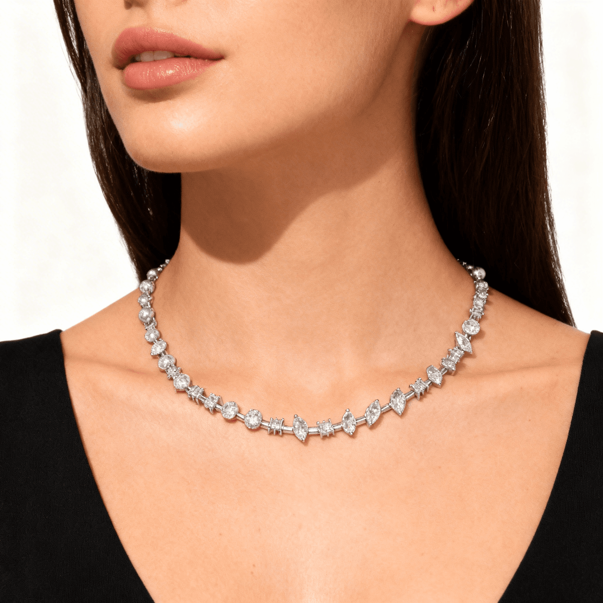 Les Exclusives Modular Alignment Necklace