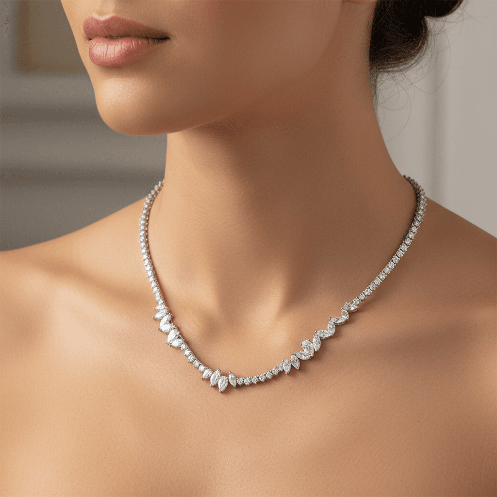 Les Exclusives Progressive Contour Necklace