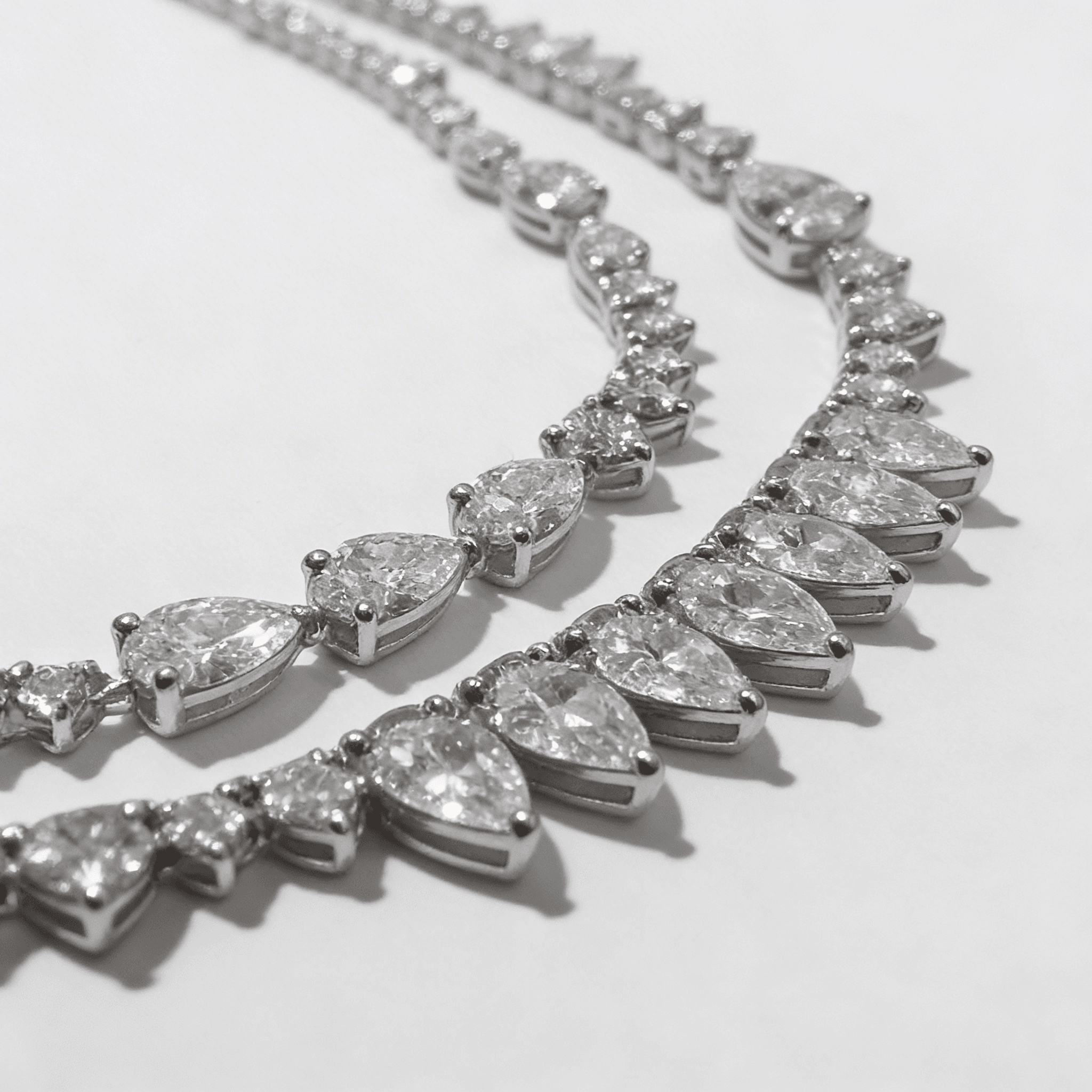 Les Exclusives Parallel Cascade Necklace - 4