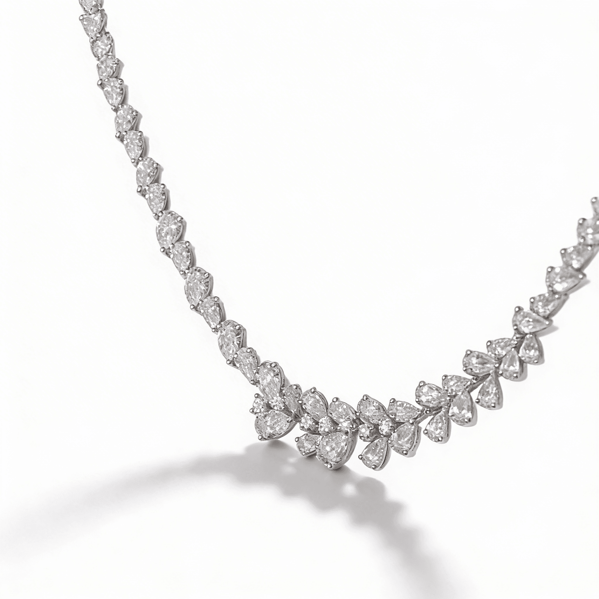 Les Exclusives Clustered Descent Necklace - 4