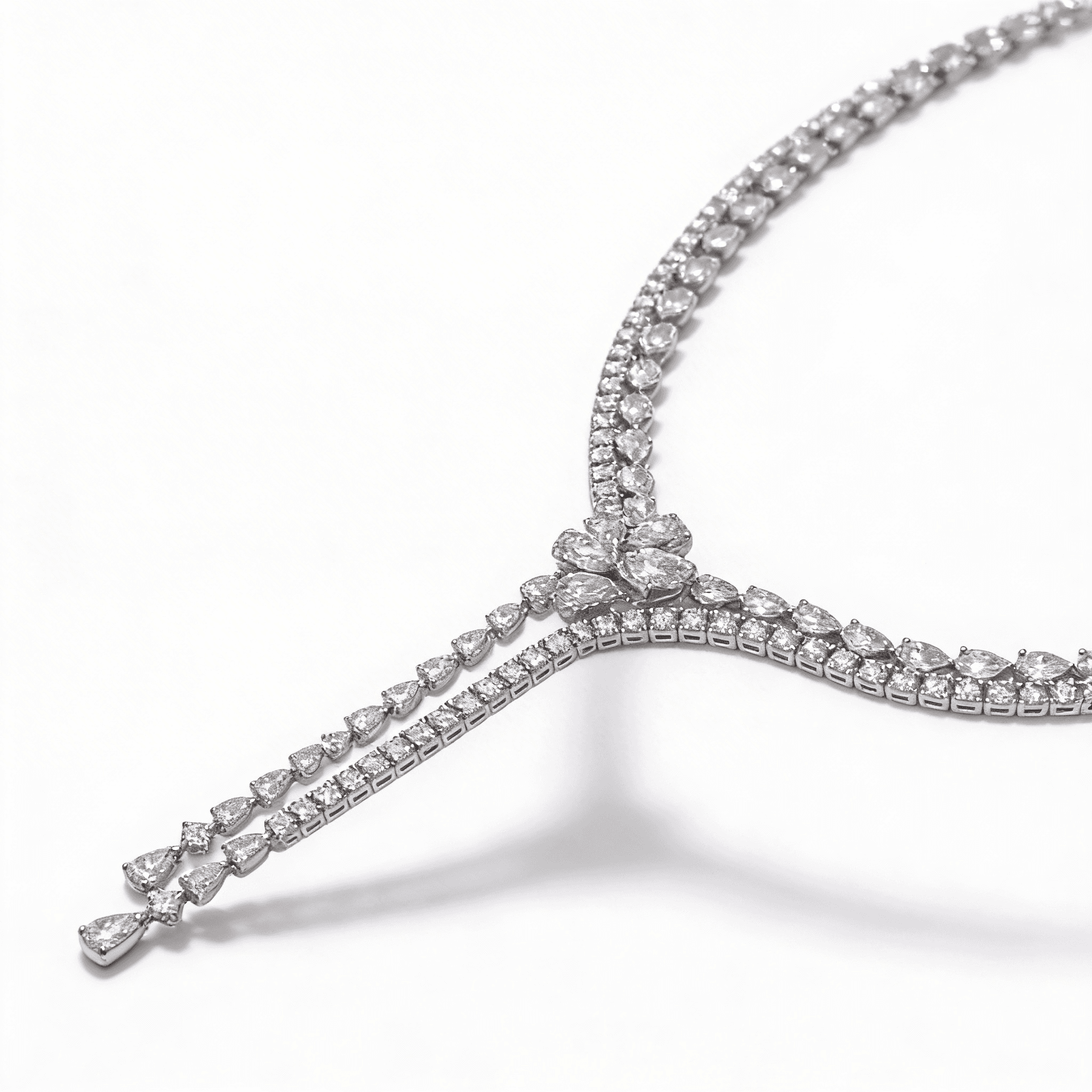 Les Exclusives Structured Lariat Necklace - 3