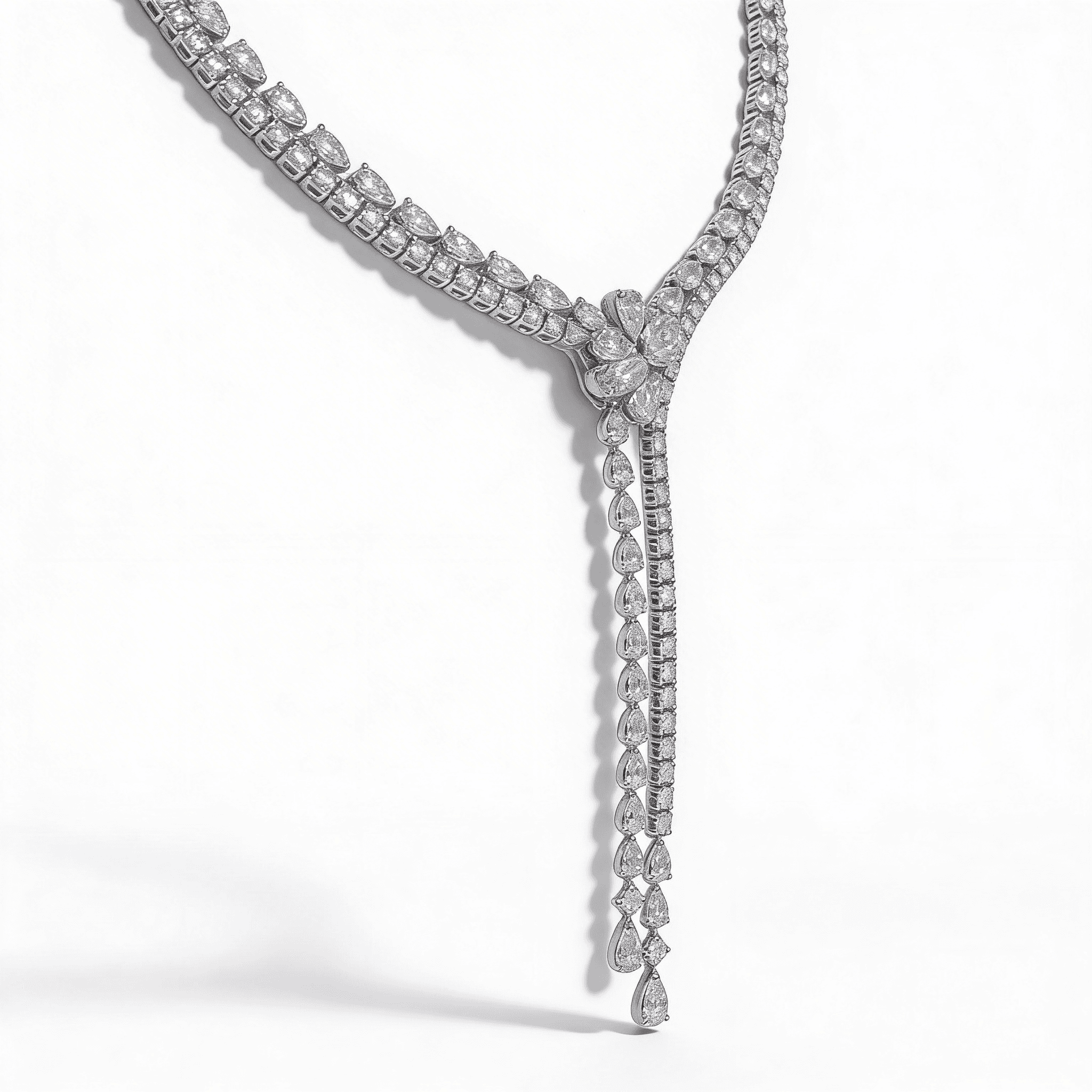 Les Exclusives Structured Lariat Necklace - 5