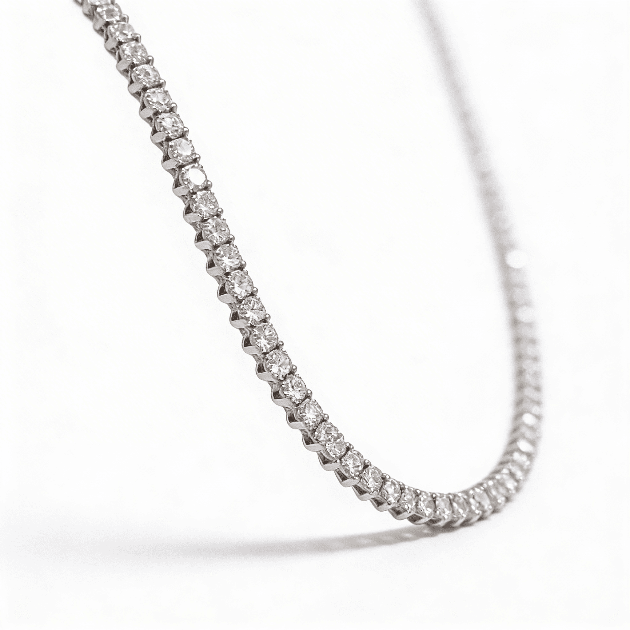 Les Exclusives Fine Tennis Necklace - 4