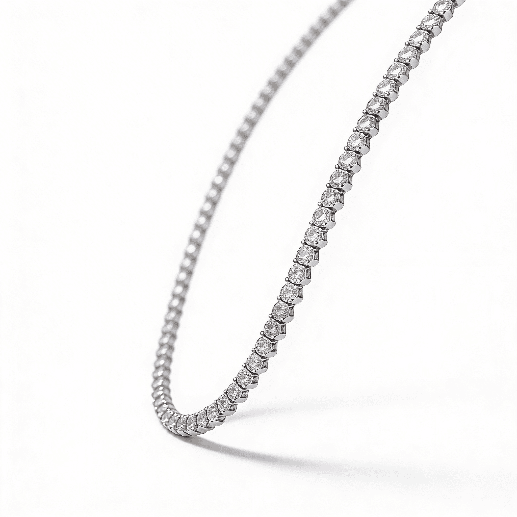 Les Exclusives Fine Tennis Necklace - 5