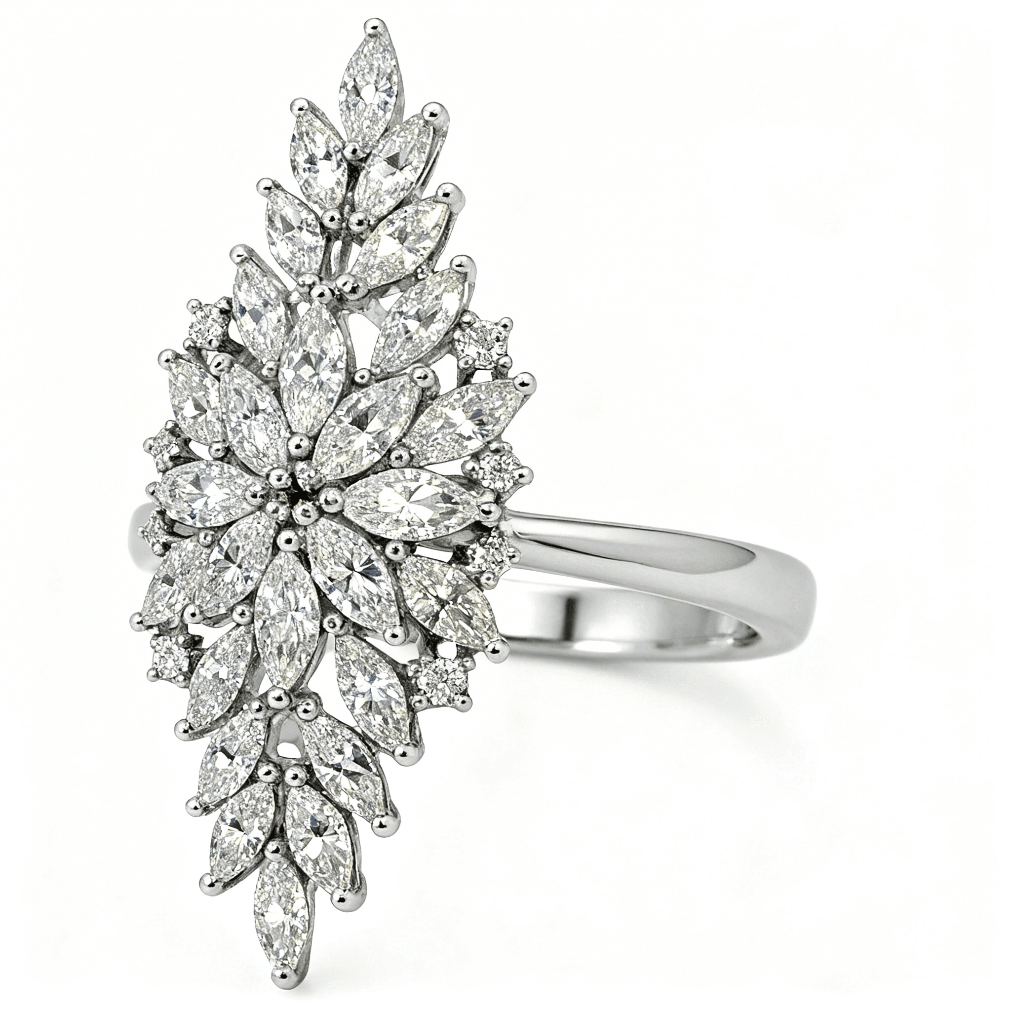 Les Exclusives Marquise Bloom Ring  - 3