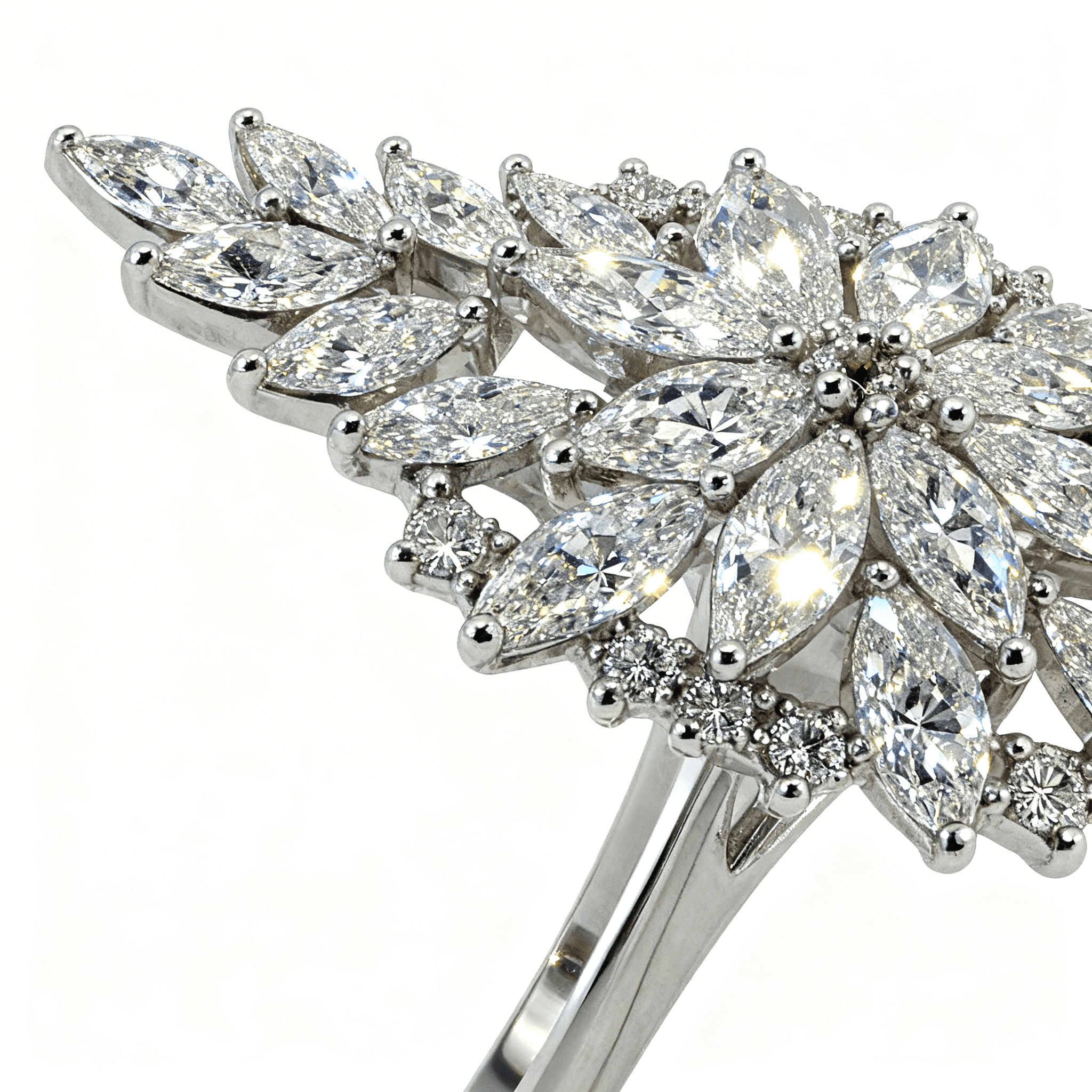 Les Exclusives Marquise Bloom Ring  - 4