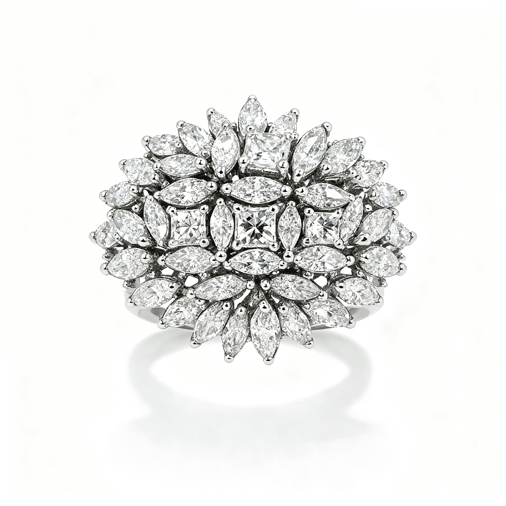 Les Exclusives Diamond Dome Ring - 4