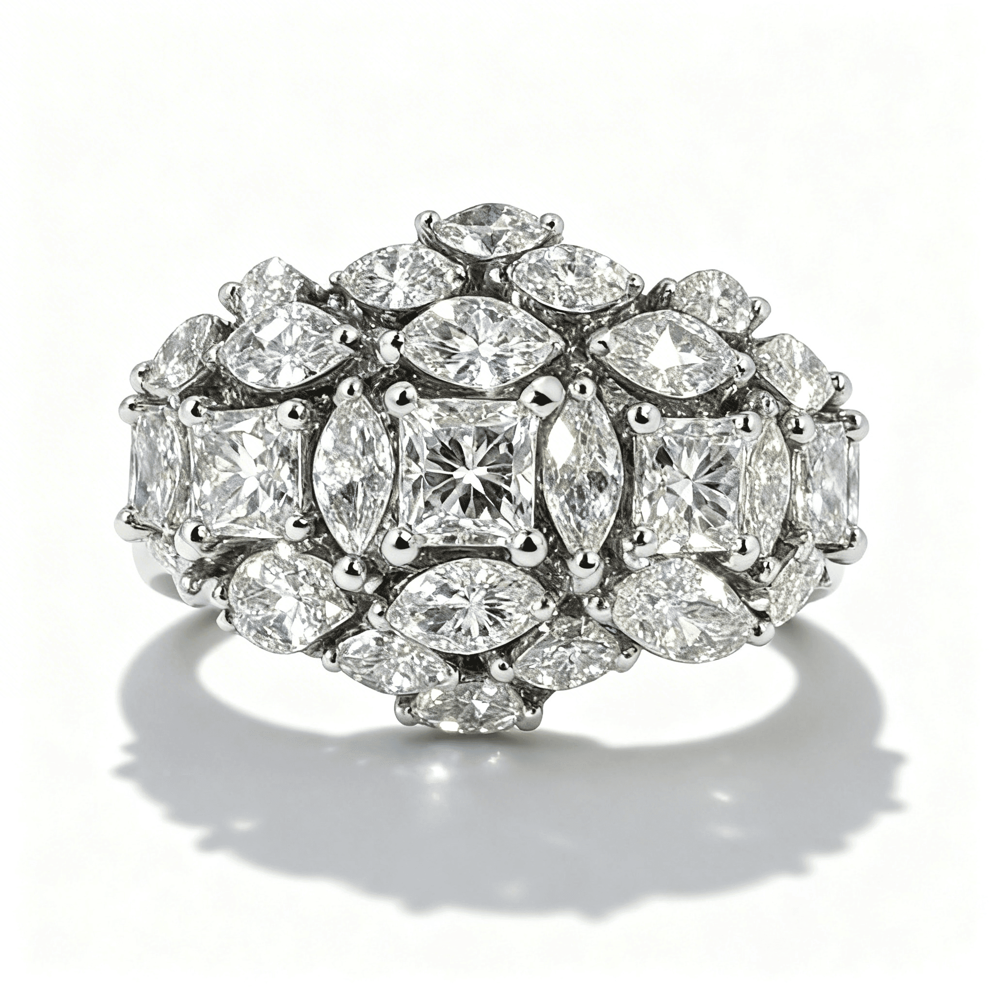 Les Exclusives Diamond Dome Ring - 5