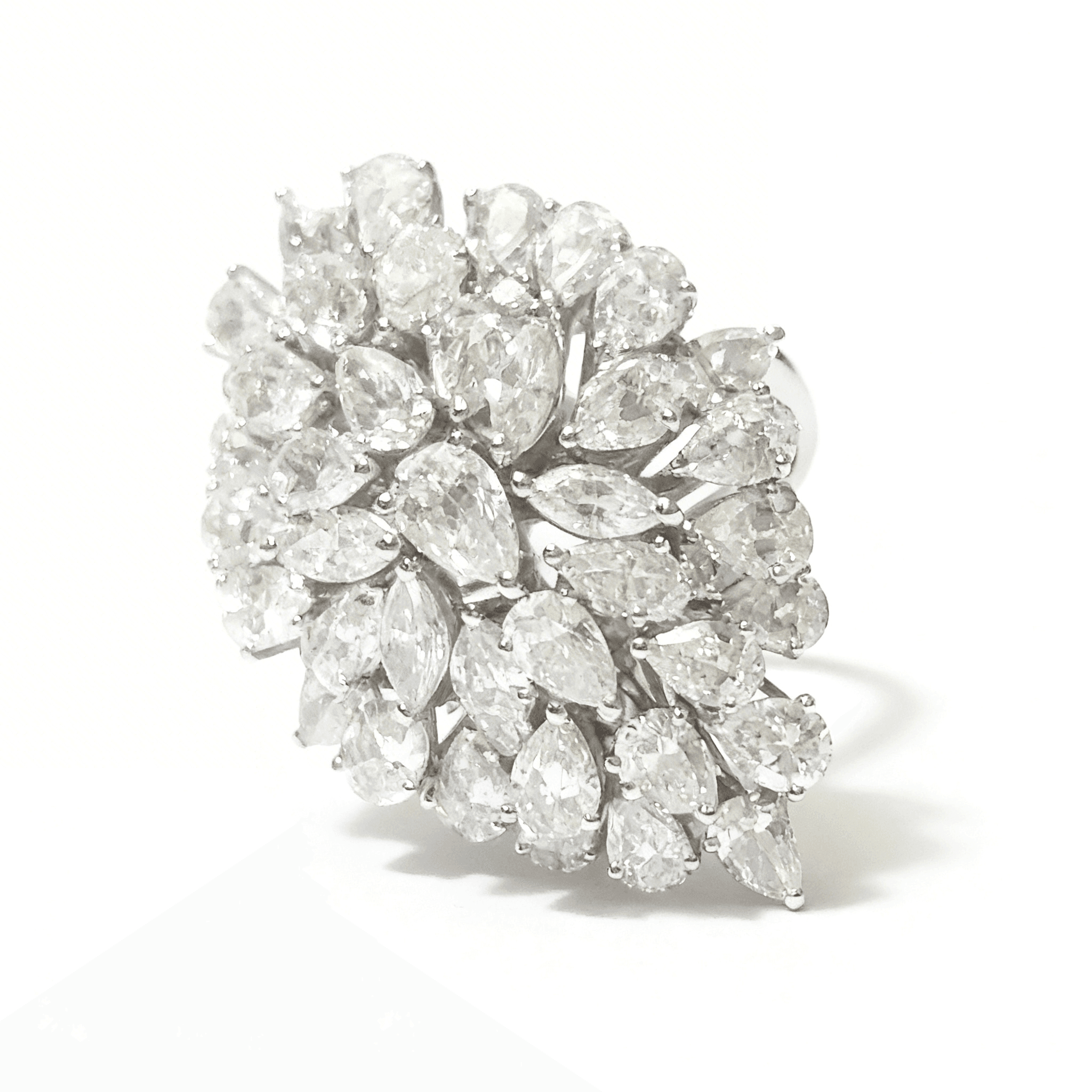 Les Exclusives Marquise Bloom Cluster Ring - 3