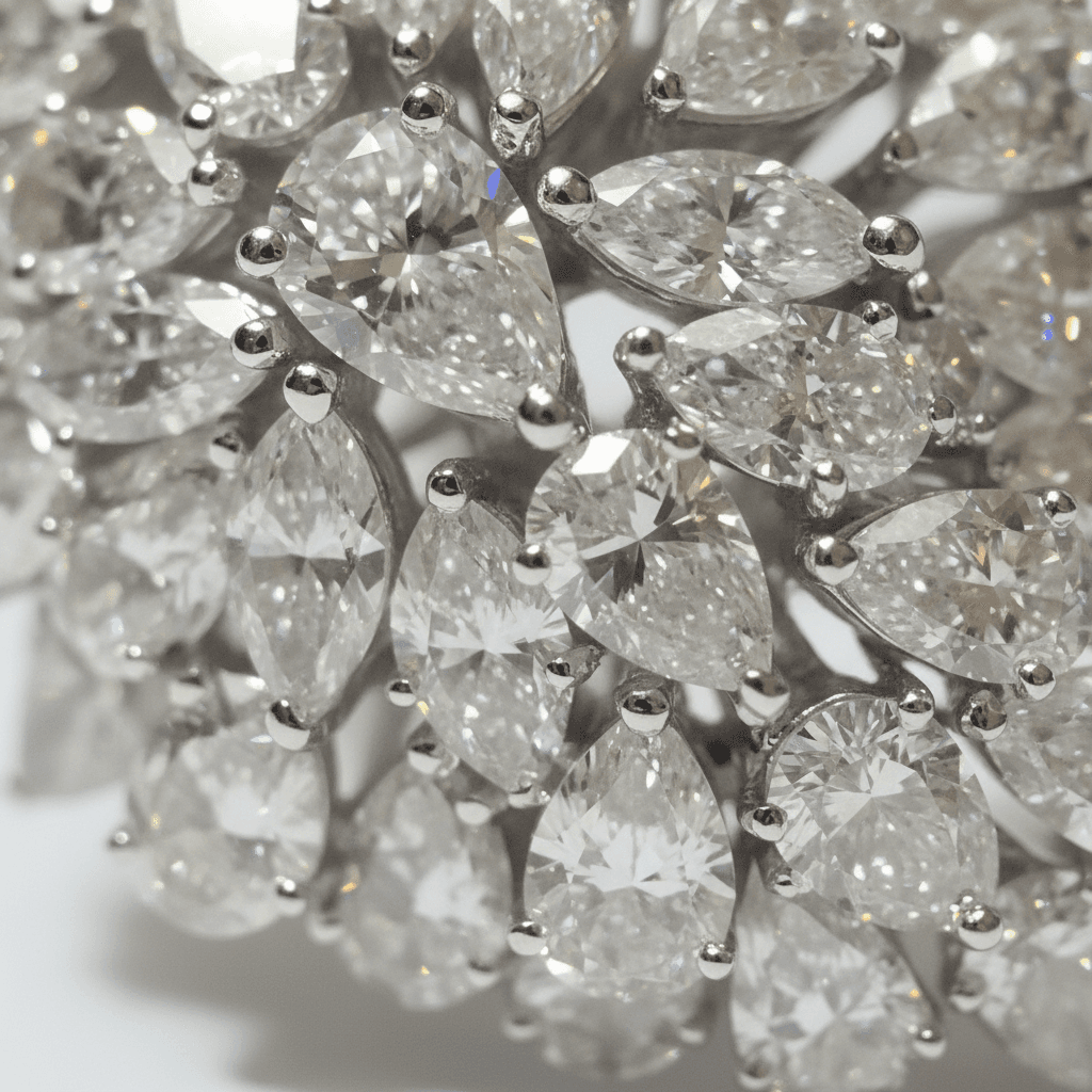 Les Exclusives Marquise Bloom Cluster Ring - 5