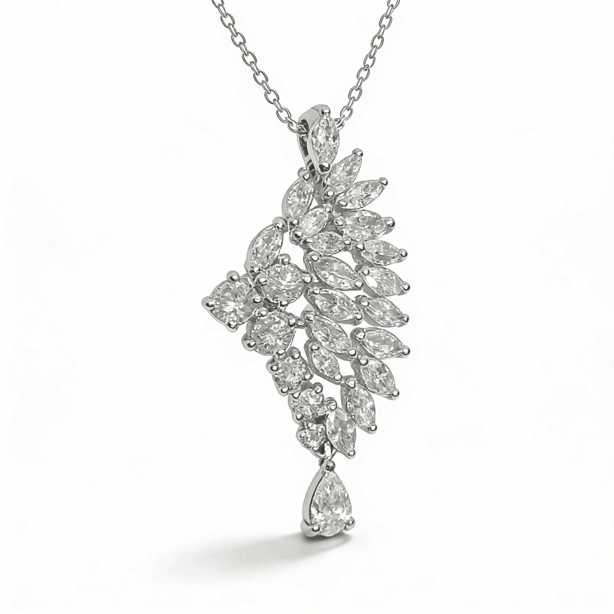 es Exclusives Feather Drop Pendant   - 3