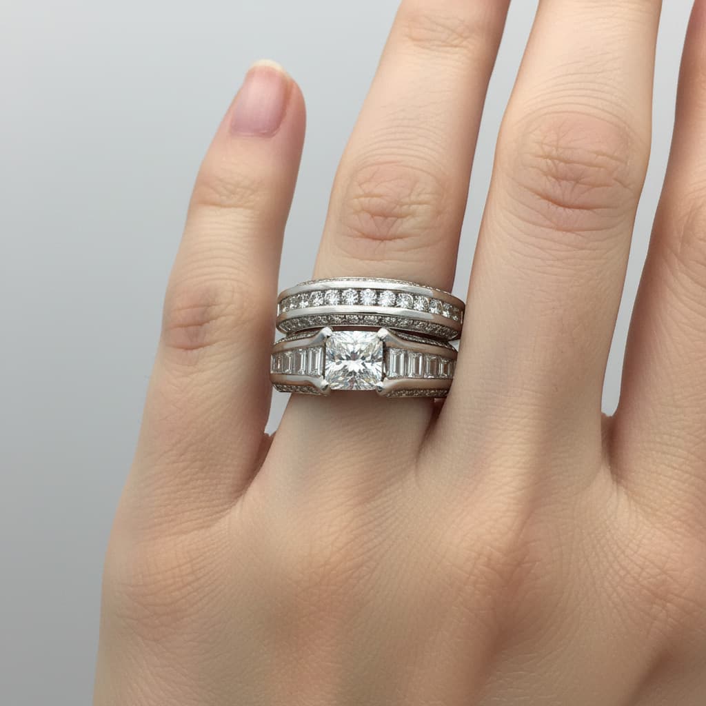 The Promettimi Frame Union Rings
